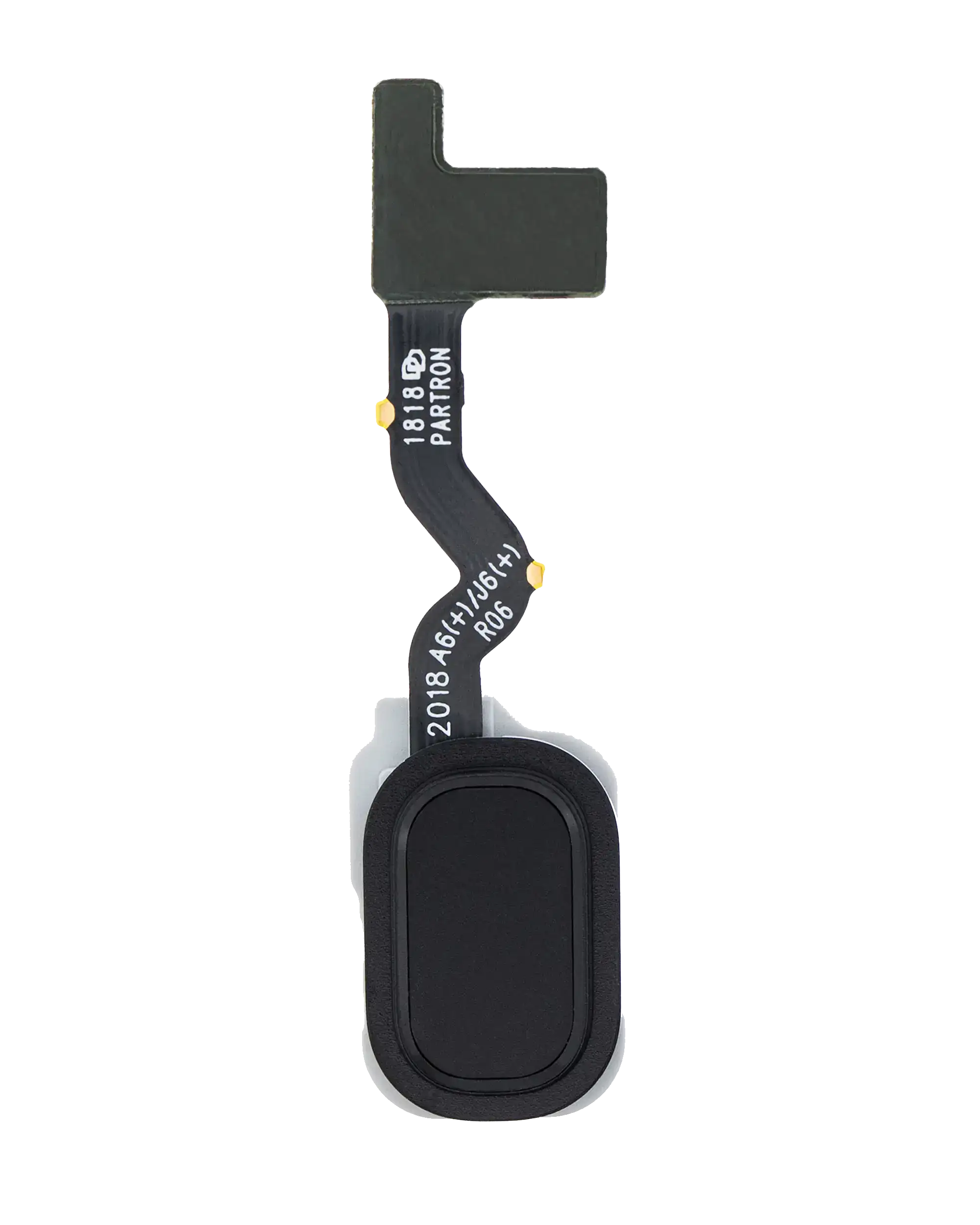 Fingerprint Reader With Flex Cable Compatible For Samsung Galaxy J8 (J810 / 2018) / A6 Plus (A605/ 2018) (Black)