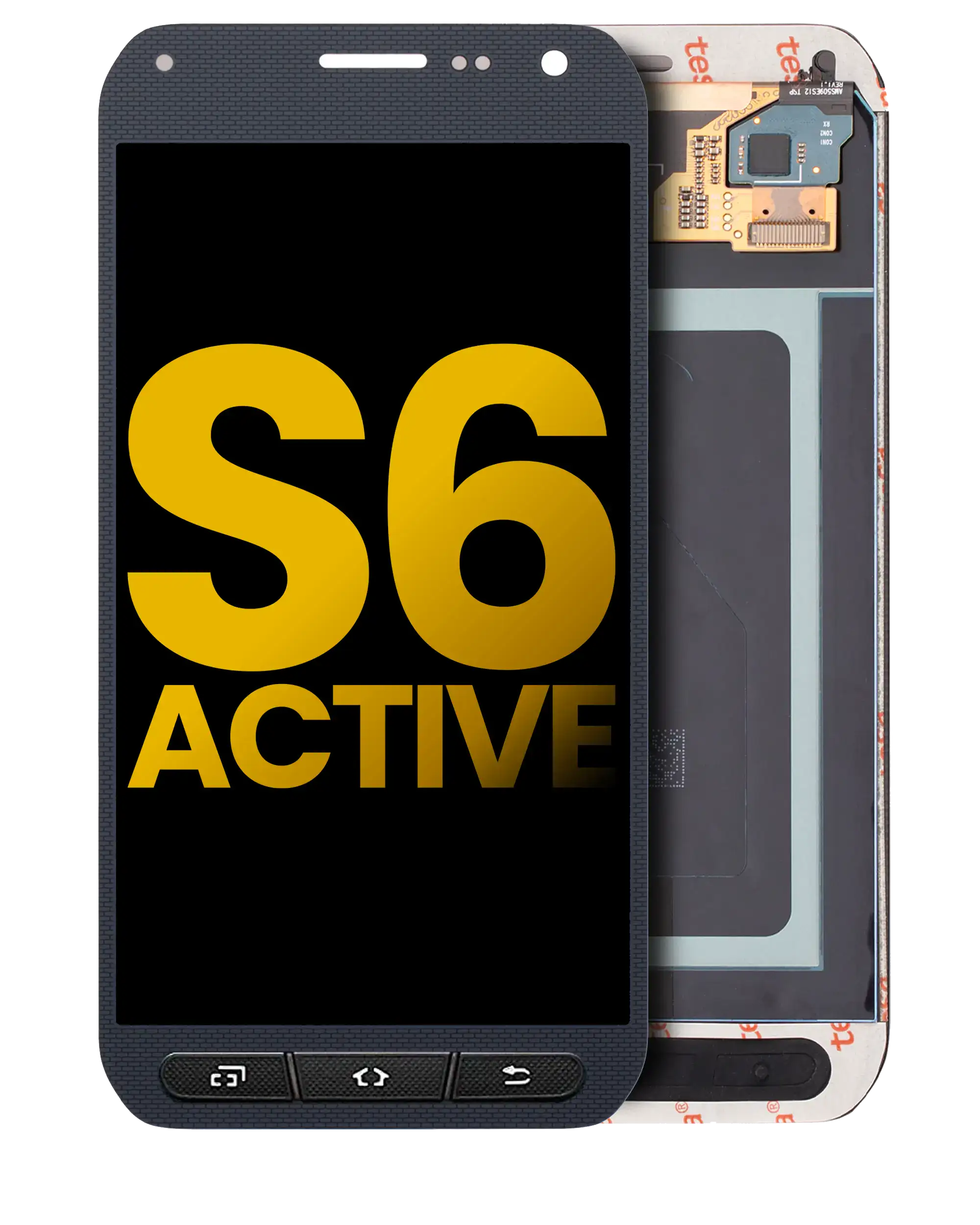 Oled Assembly Without Frame Compatible For Samsung Galaxy S6 Active (Refurbished) (Blue)