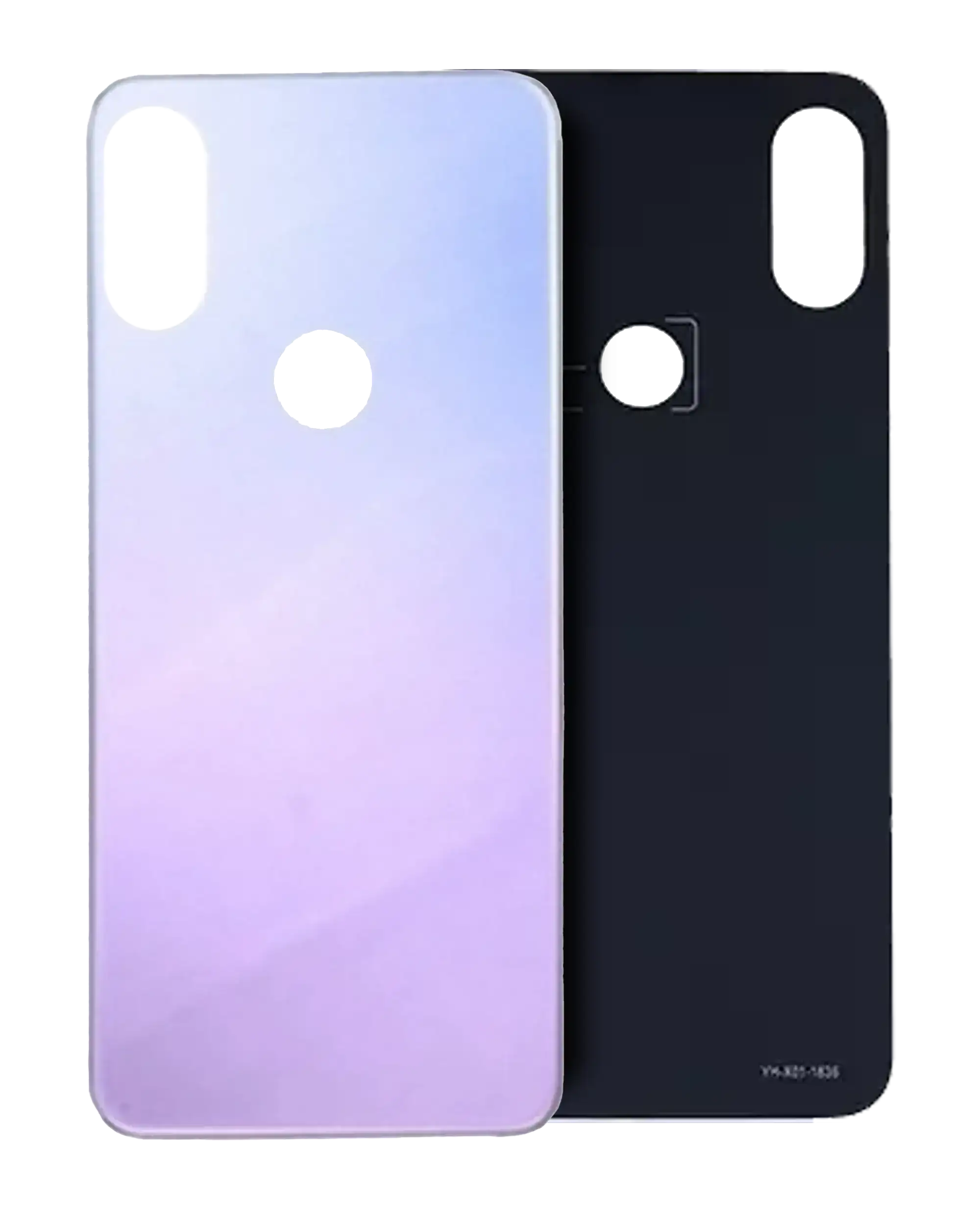 Back Cover Glass Compatible For Motorola One / Moto P30 (Xt1943 / 2018) (Twilight)