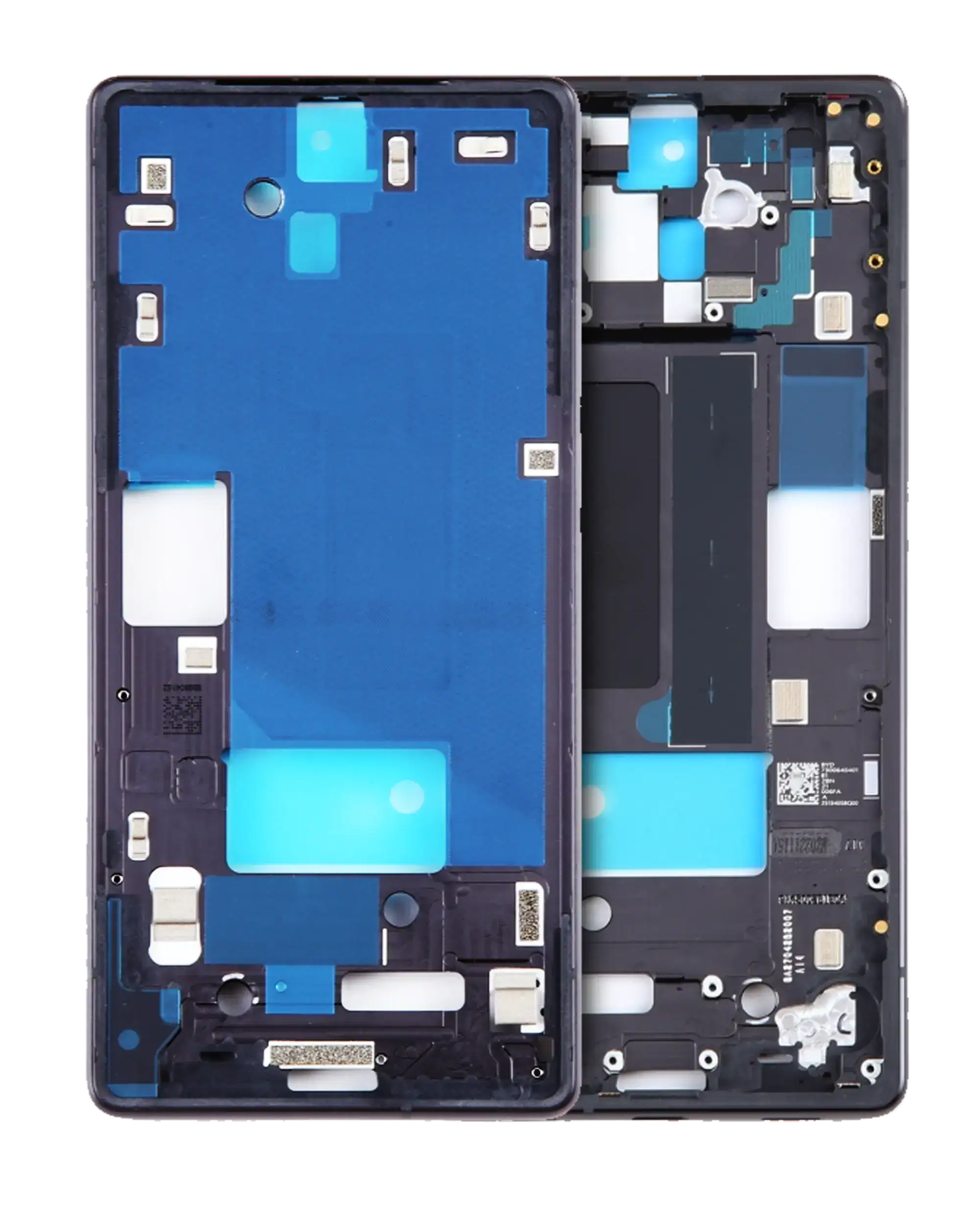 Mid-Frame Housing Compatible For Google Pixel 7A (Official - Not Aftermarket) (Charcoal)