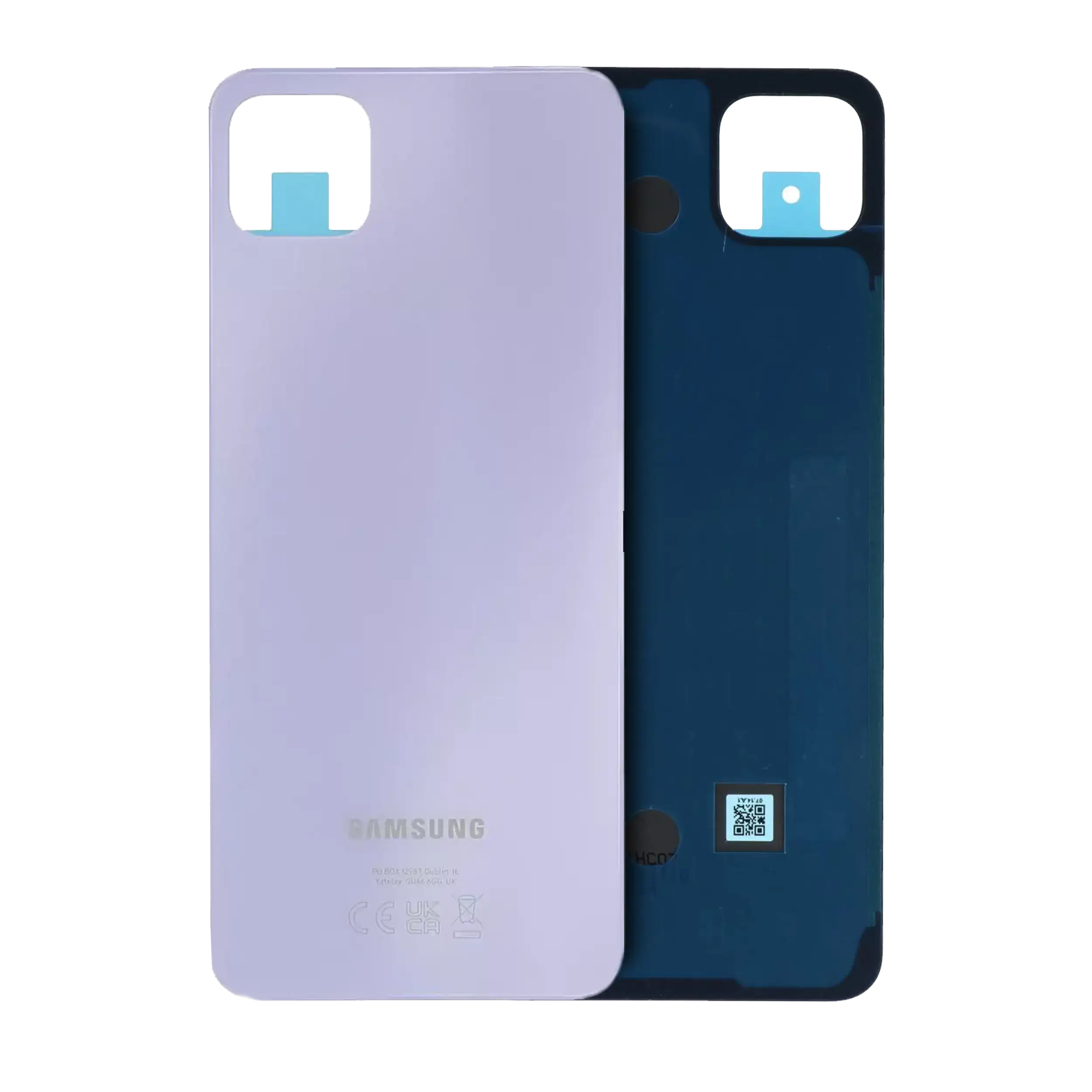 Back Cover Glass Compatible For Samsung Galaxy A22 5G (A226 / 2021) (Service Pack) (Violet)