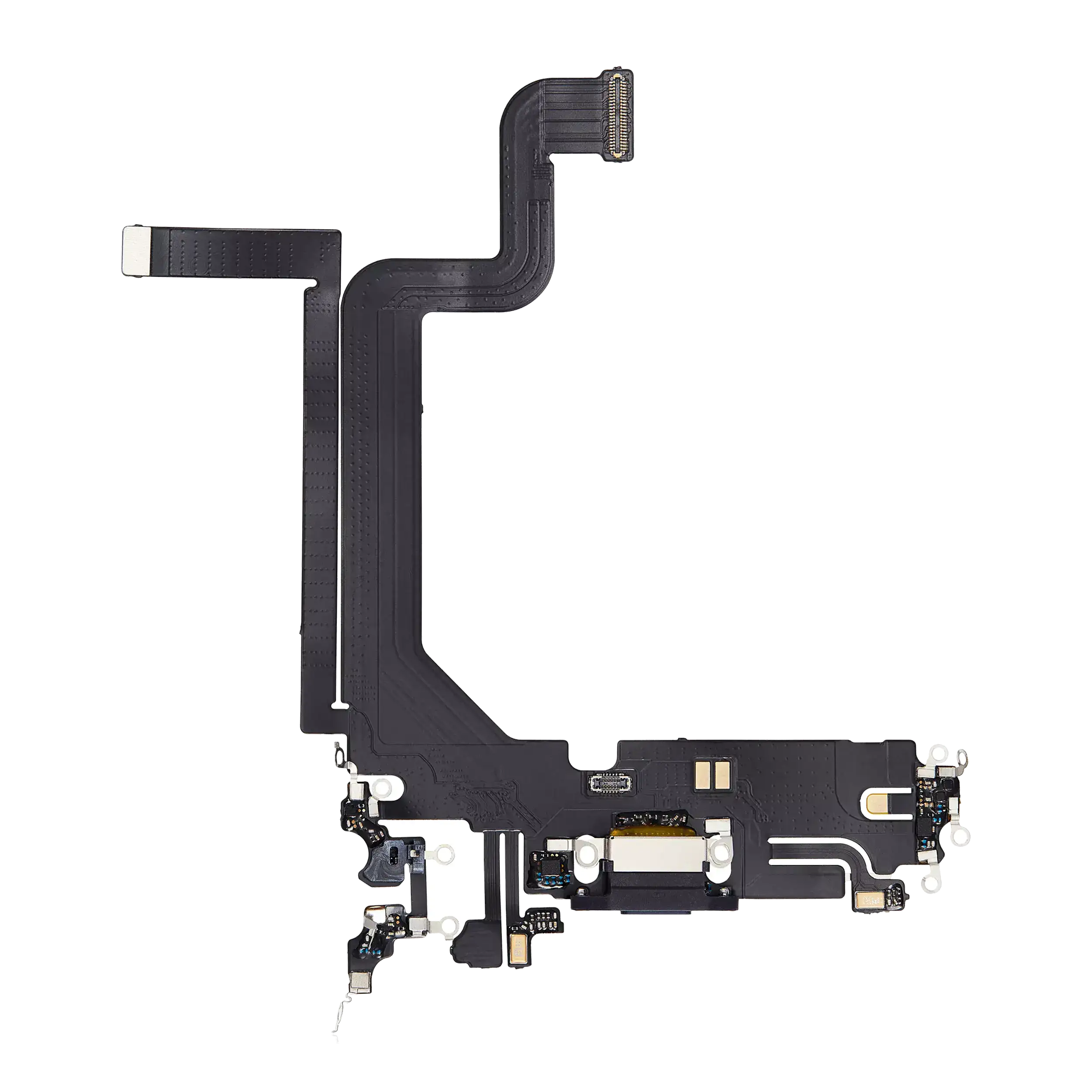 Charging Port Flex Cable Compatible For Iphone 14 Pro Max (Aftermarket Plus) (Deep Purple)