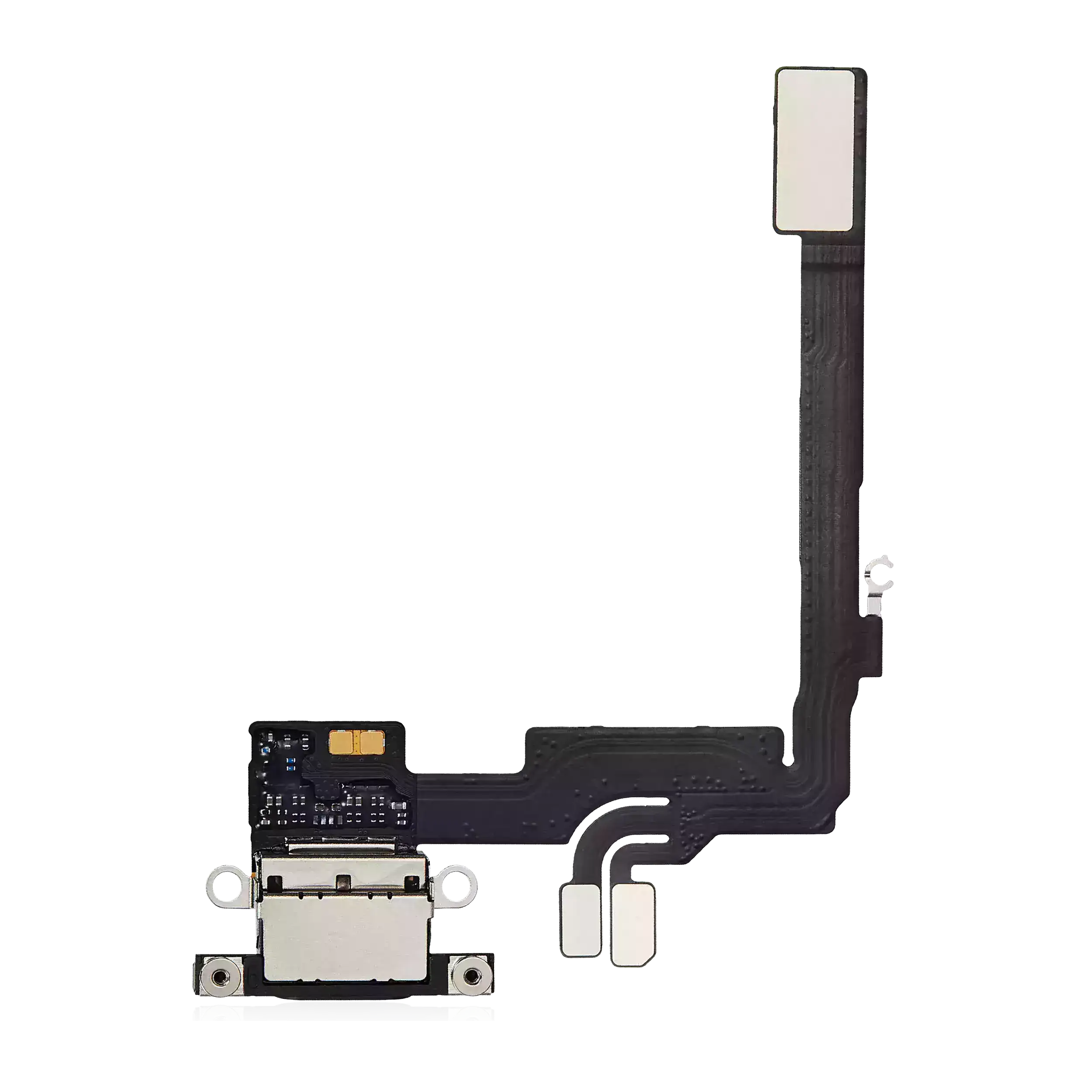 Charging Port Flex Cable Compatible For Iphone 16 Pro (Premium) (Black Titanium)
