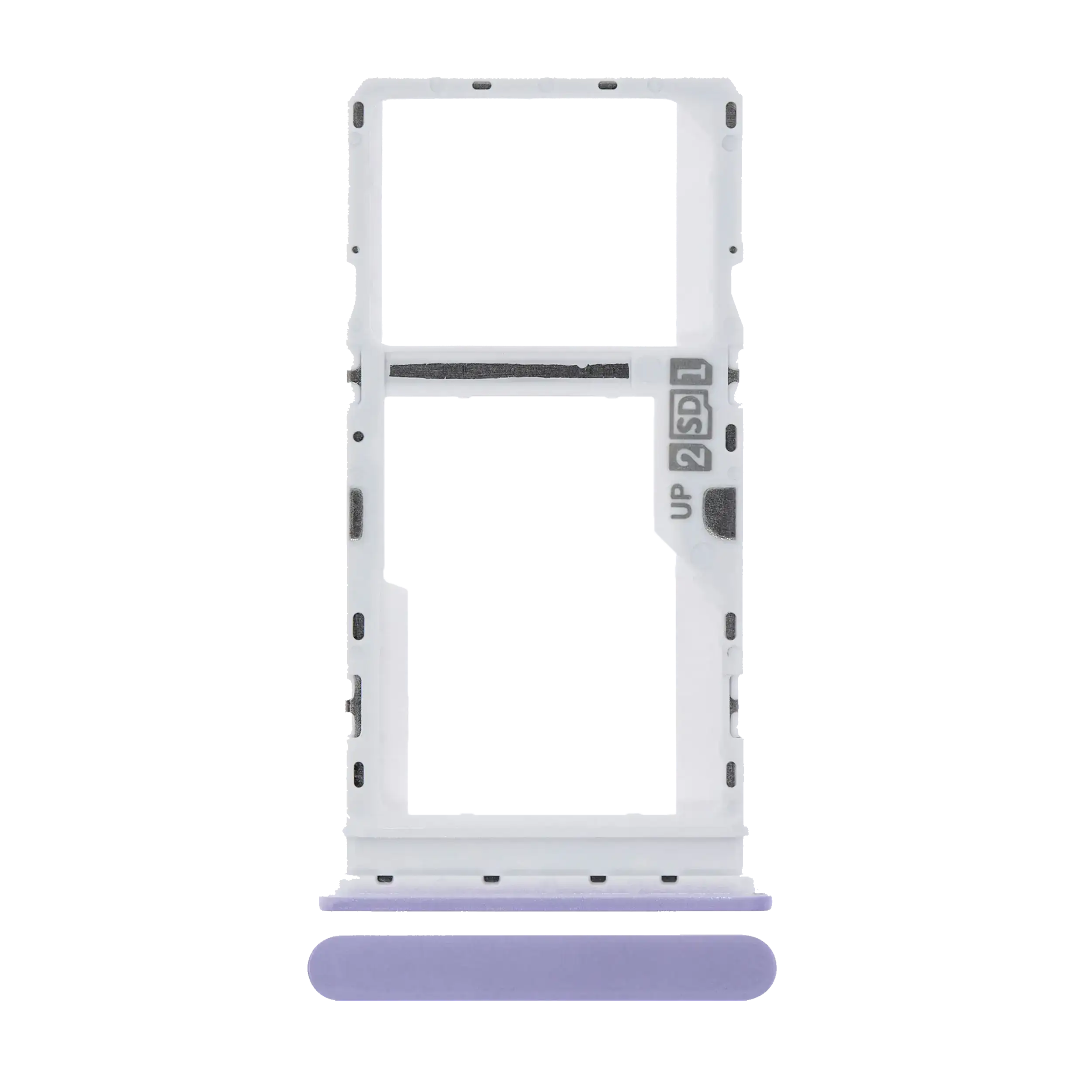 Dual Sim Card Tray Compatible For Motorola Moto G30 (Xt2129 / 2021) (Pastel Sky)