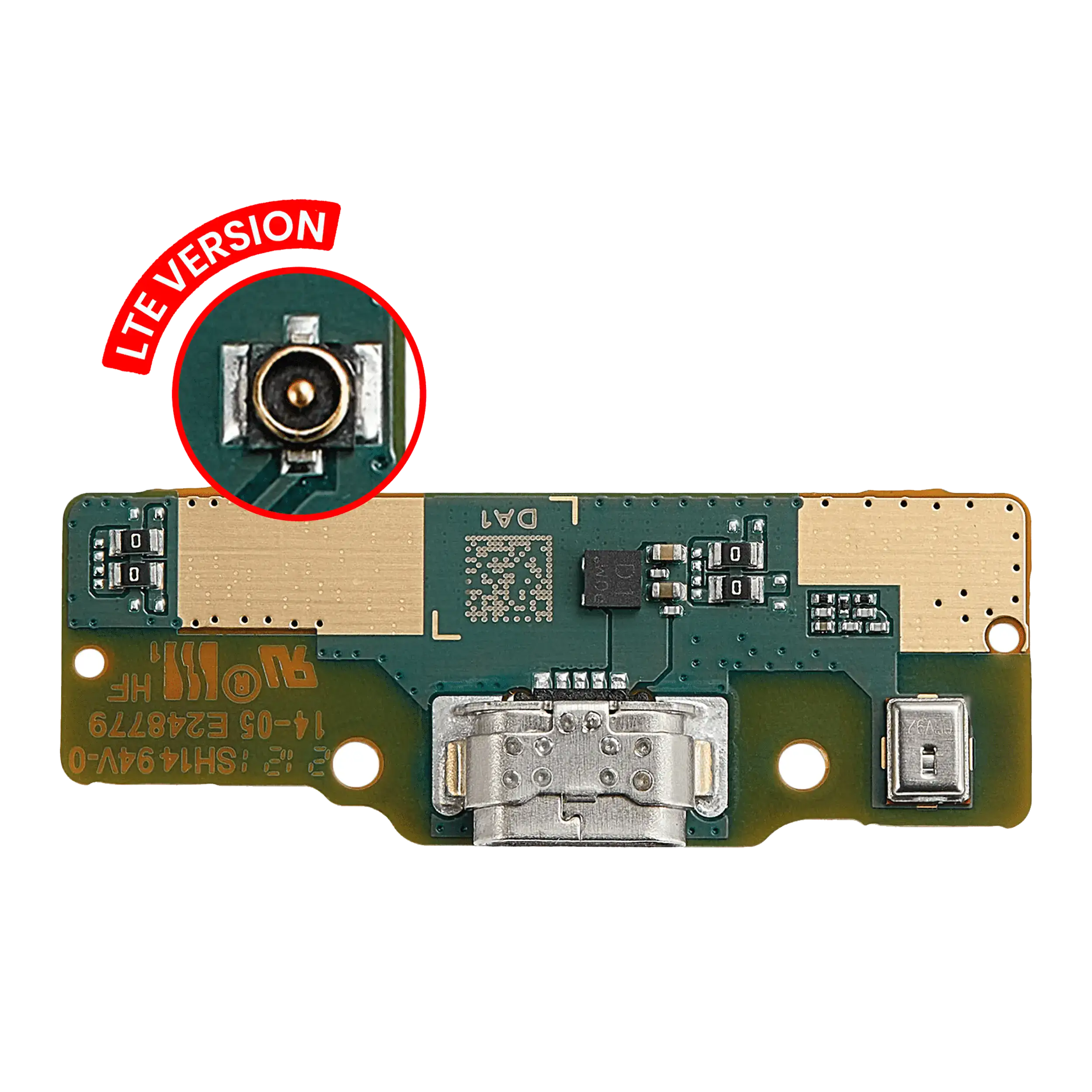 Charging Port With Board Compatible For Samsung Galaxy Tab A 8.0" (T295) (2019) (Lte Version) (Premium)