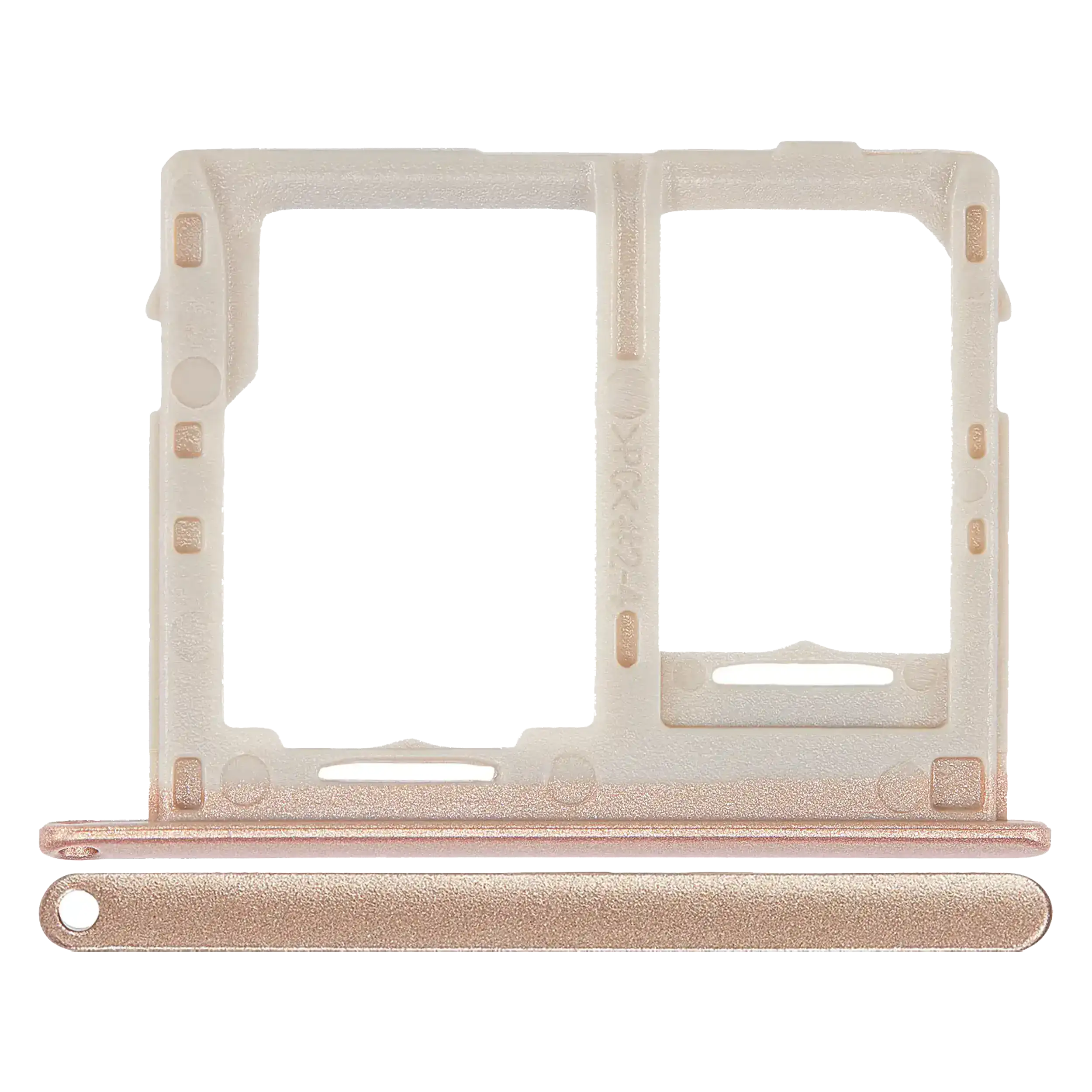 Single Sim Card Tray Compatible For Samsung Galaxy Tab A 10.1" (T515 / T517) (2019) (Gold)