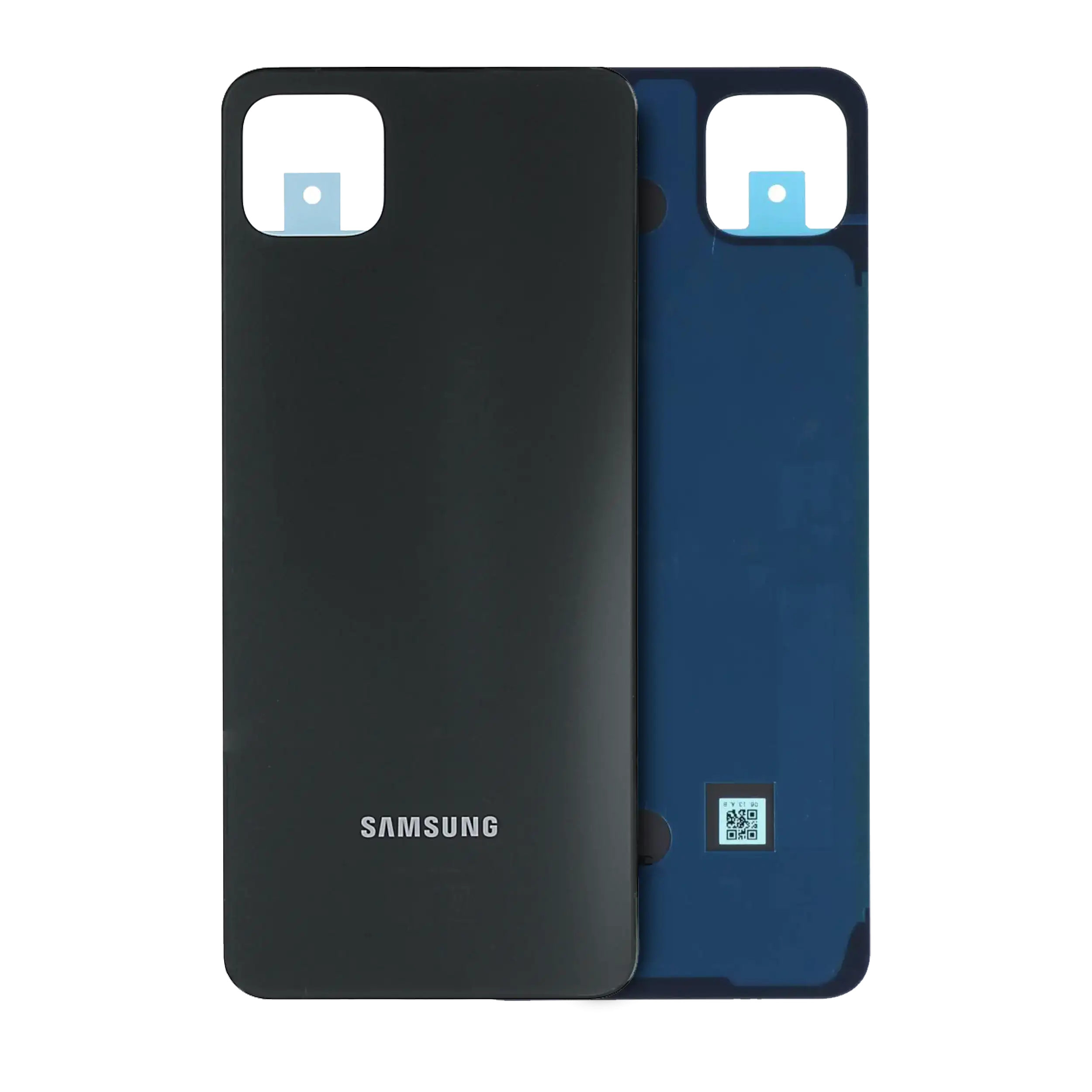Back Cover Glass Compatible For Samsung Galaxy A22 5G (A226 / 2021) (Service Pack) (Graphite)