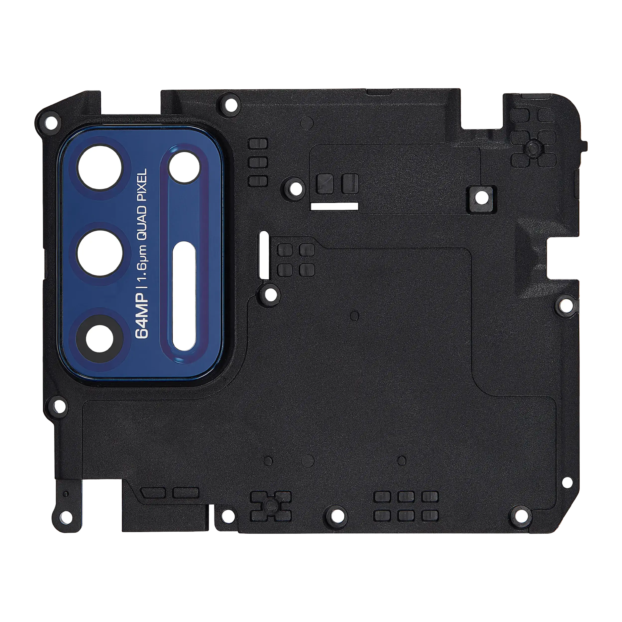 Antenna Cover With Back Camera Lens Compatible For Motorola Moto G9 Plus (Xt2087 / 2020) (Indigo Blue)
