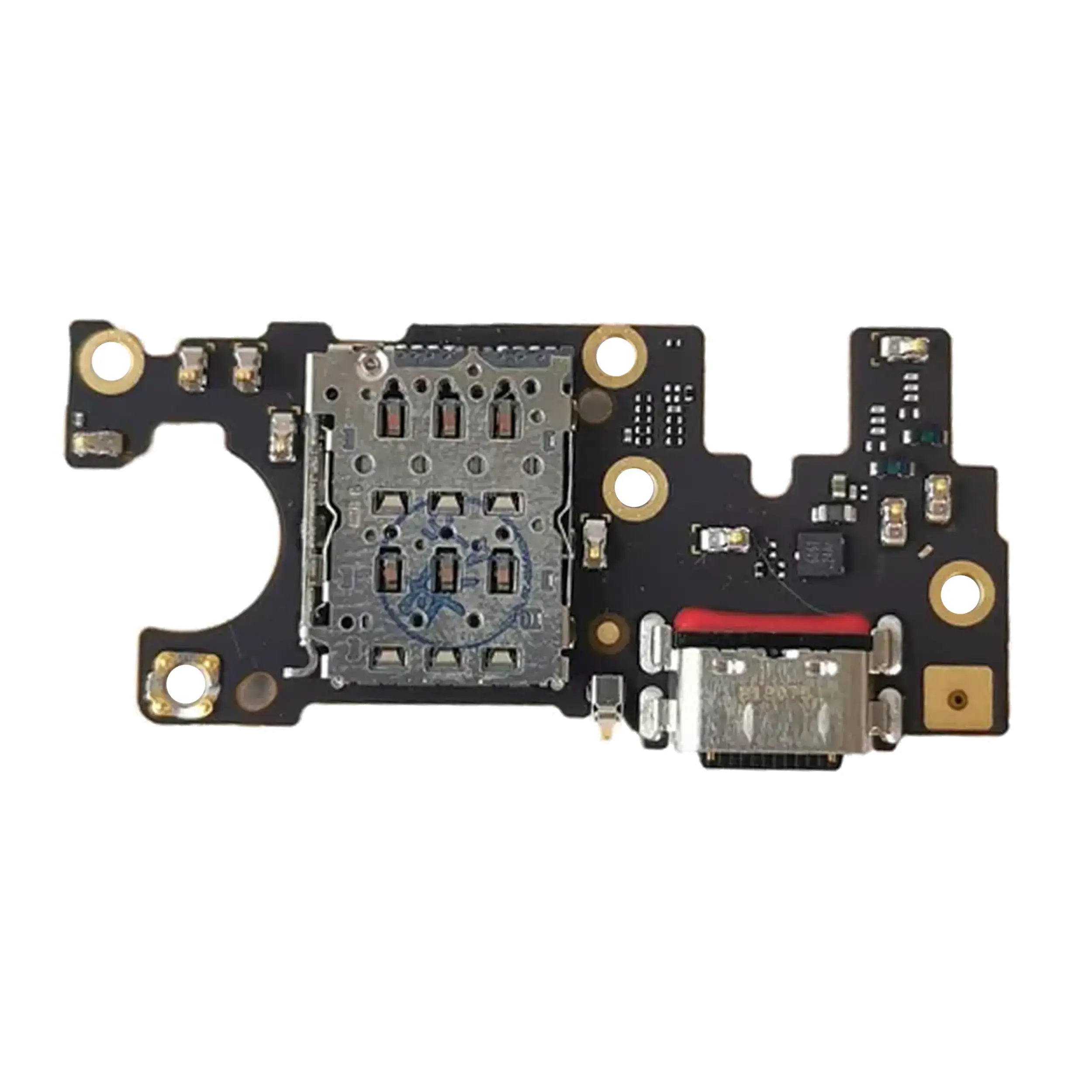 Charging Port Board With Headphone Jack Compatible For Motorola Moto Edge (Xt2205-1 / 2022)  (Official - Not Aftermarket)
