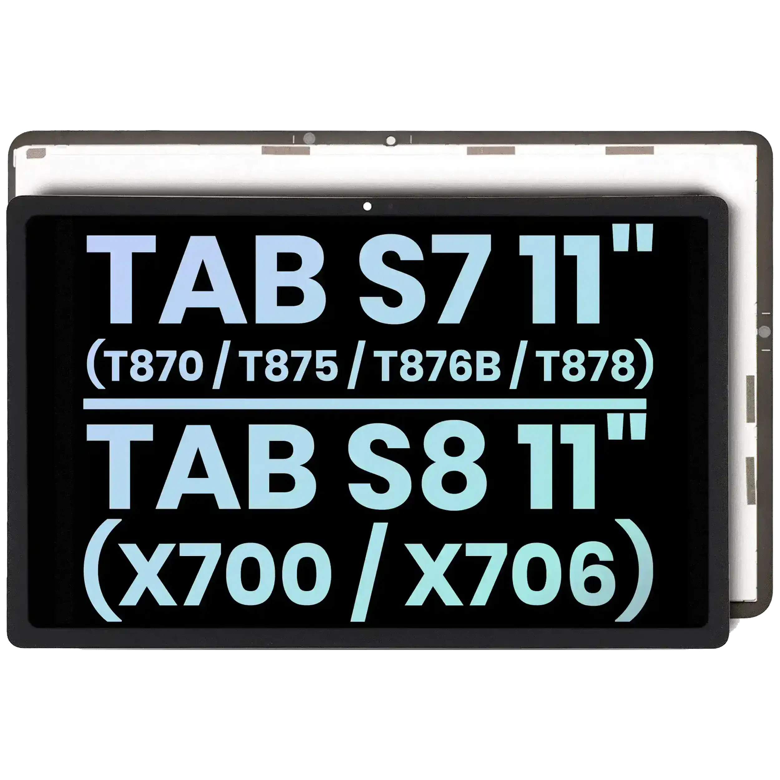 Lcd Assembly Without Frame For Samsung Galaxy Tab S8 11" (2022) And Tab S7 11" (2020) (Service Pack)