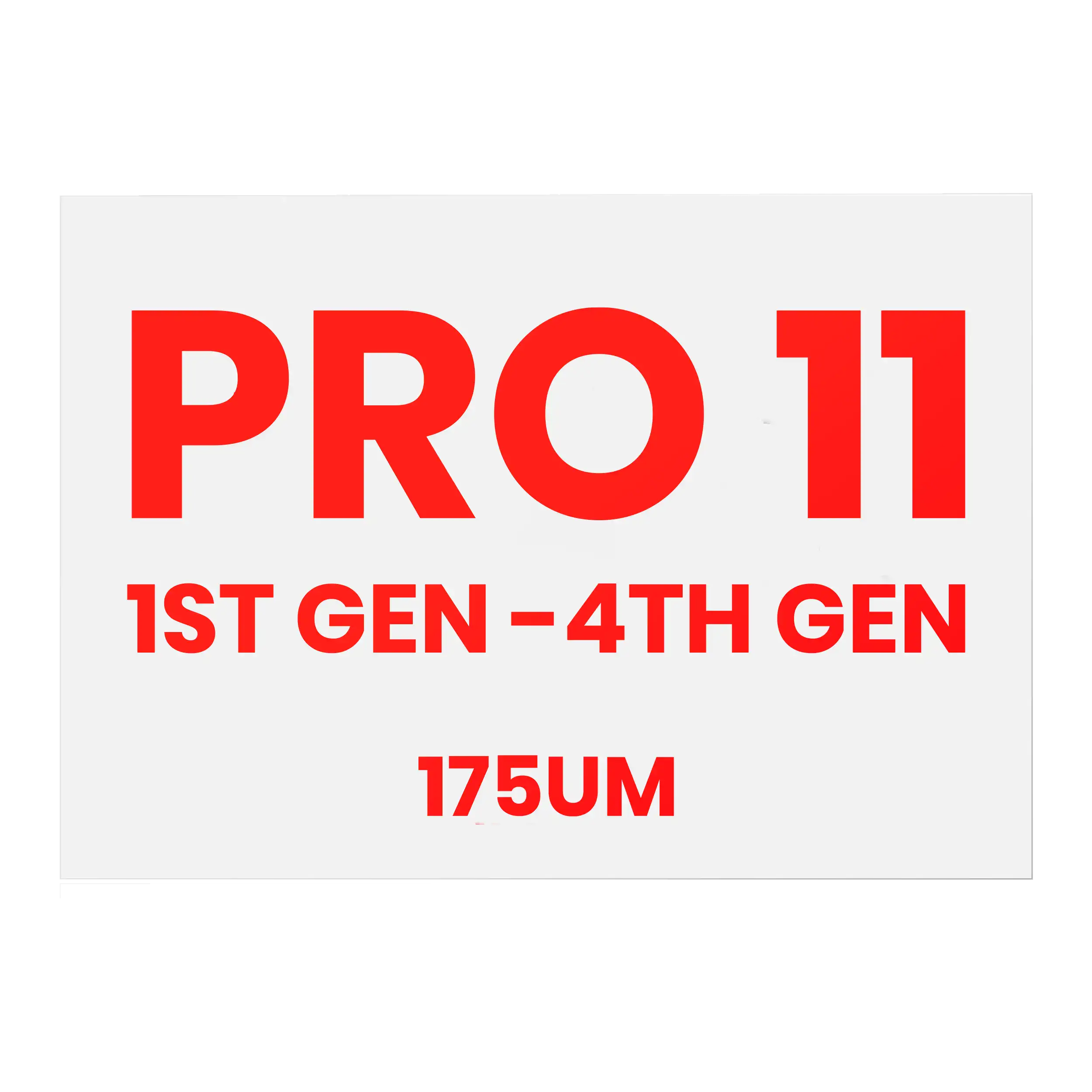 Oca Film Lamination For Ipad Pro 11" 1St-4Th Gen (2018-2022) 175Um, 10 Pack