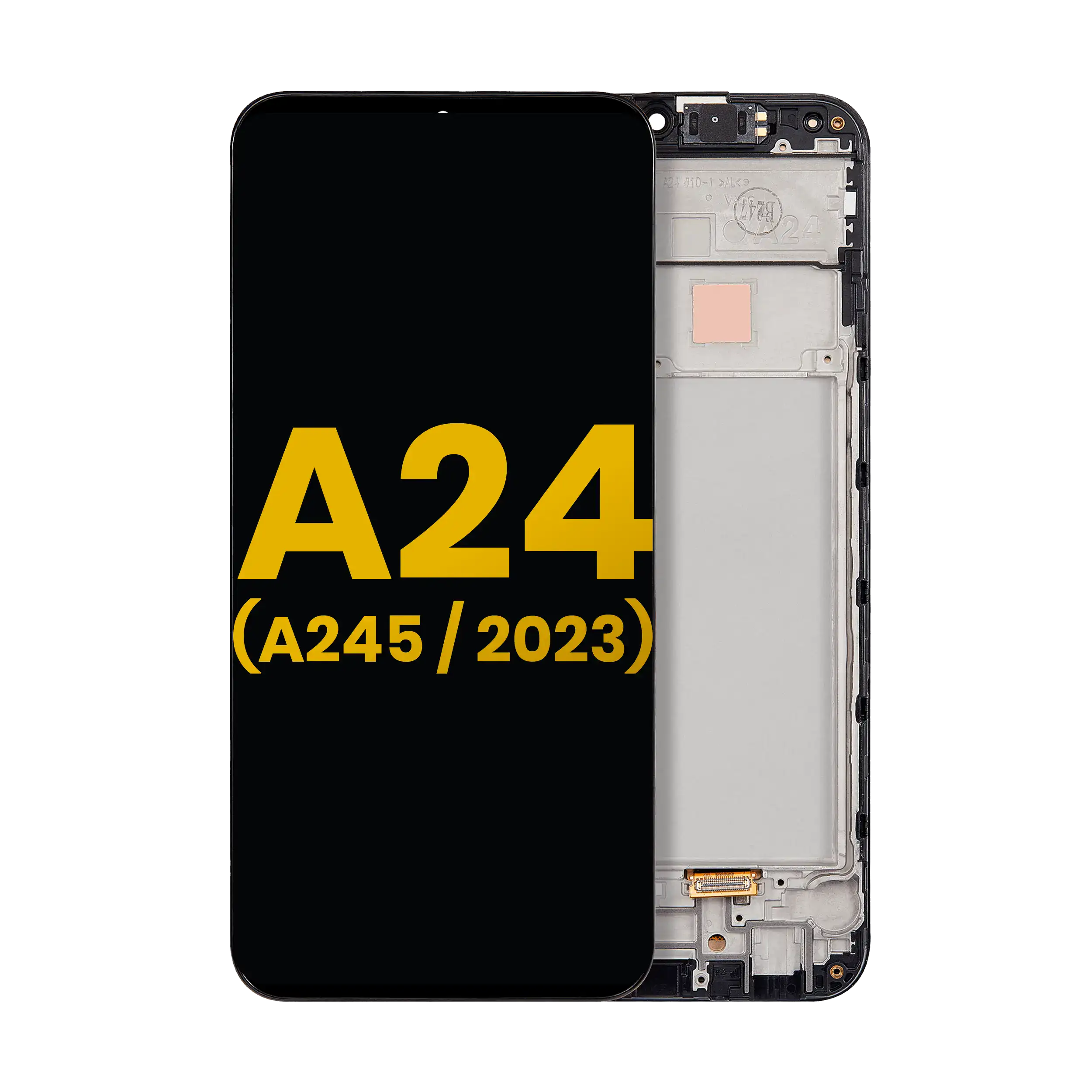 Oled Assembly With Frame Compatible For Samsung Galaxy A24 4G (A245 / 2023) (Refurbished) (All Colors)