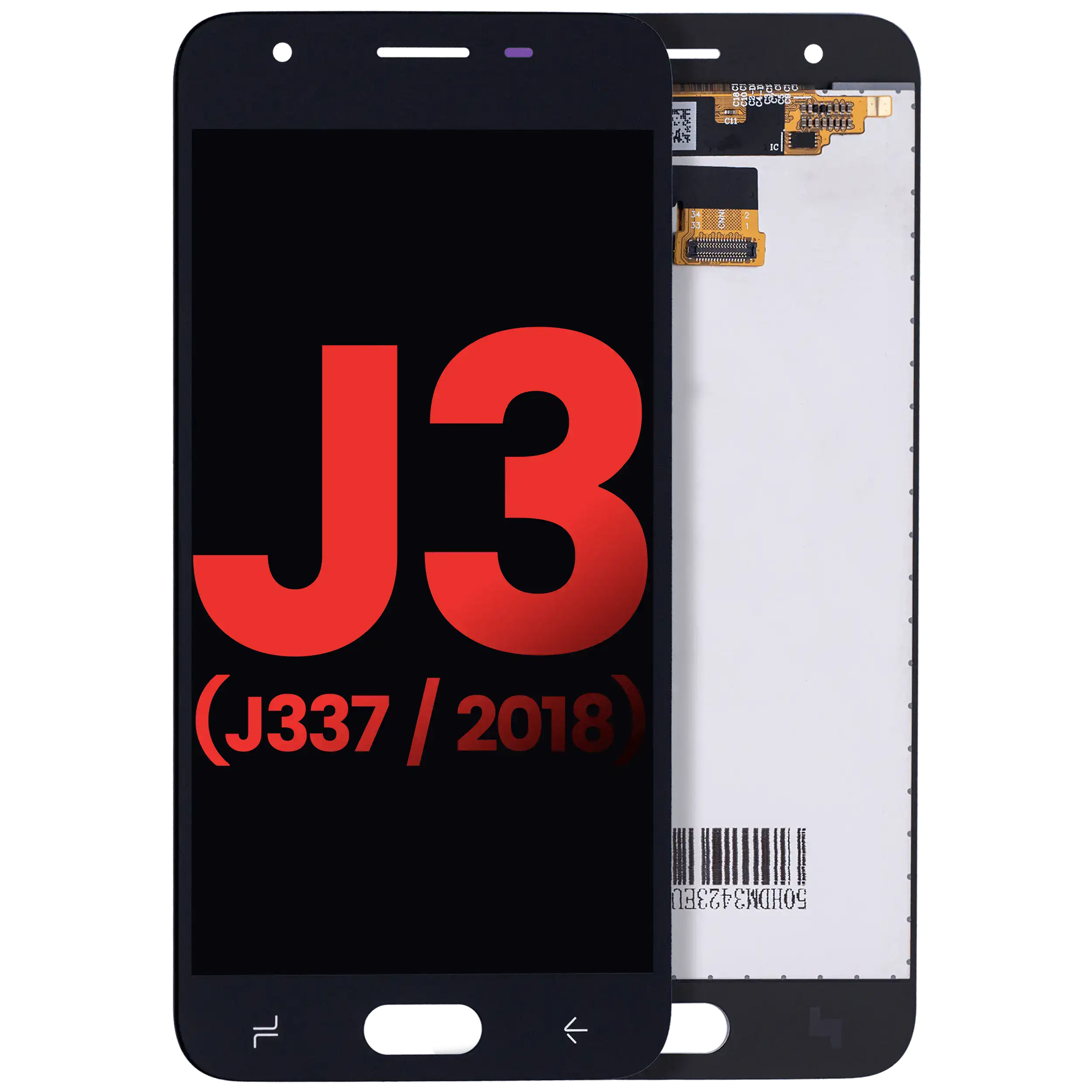 Lcd Assembly Without Frame Compatible For Samsung Galaxy J3 Star / Aura / Amp Prime 3 (J337 / 2018) (Aftermarket Plus) (Black)