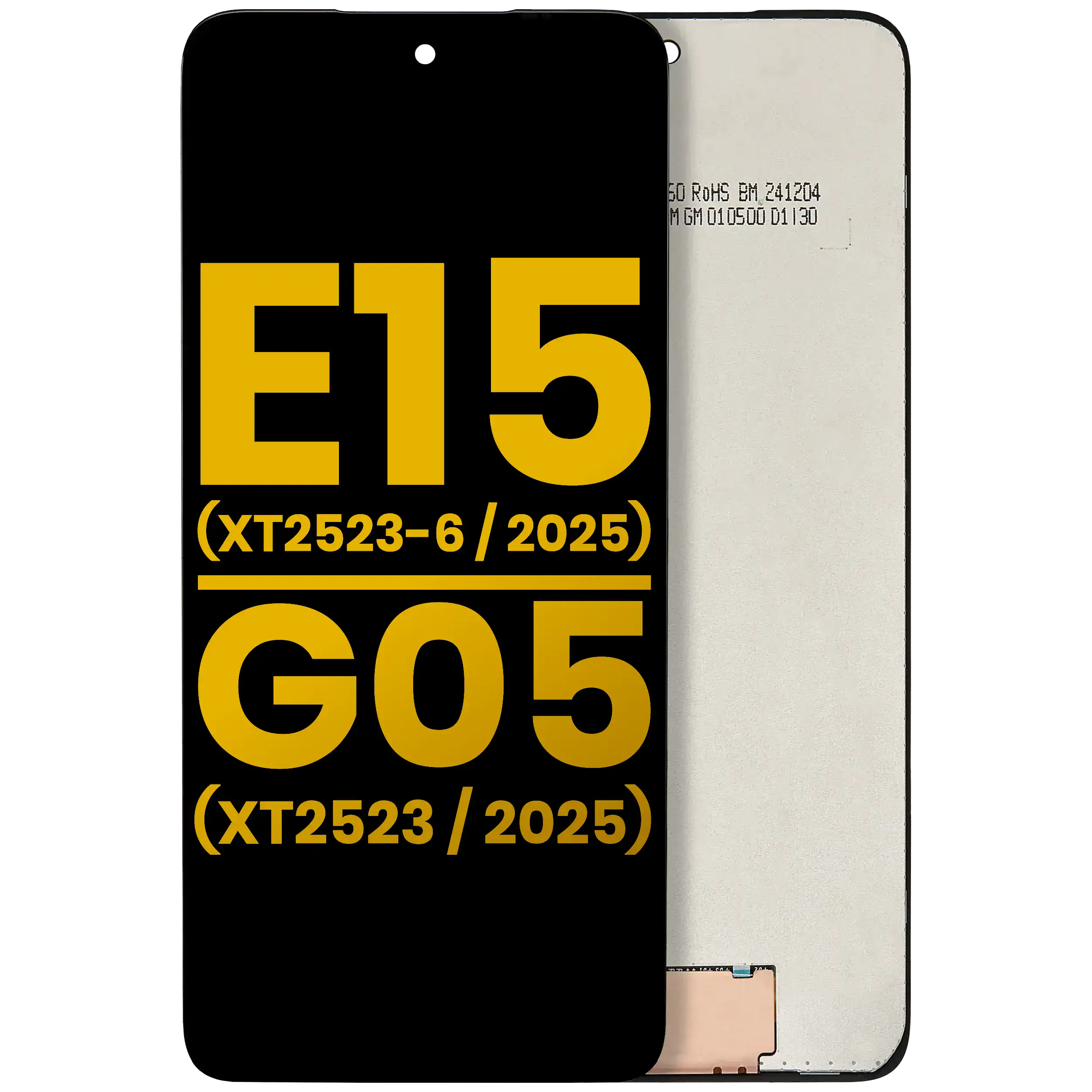 Lcd Assembly Without Frame Compatible For Motorola Moto E15 (Xt2523-6 / 2025) / G05 (Xt2523 / 2025) (Refurbished) (All Colors)
