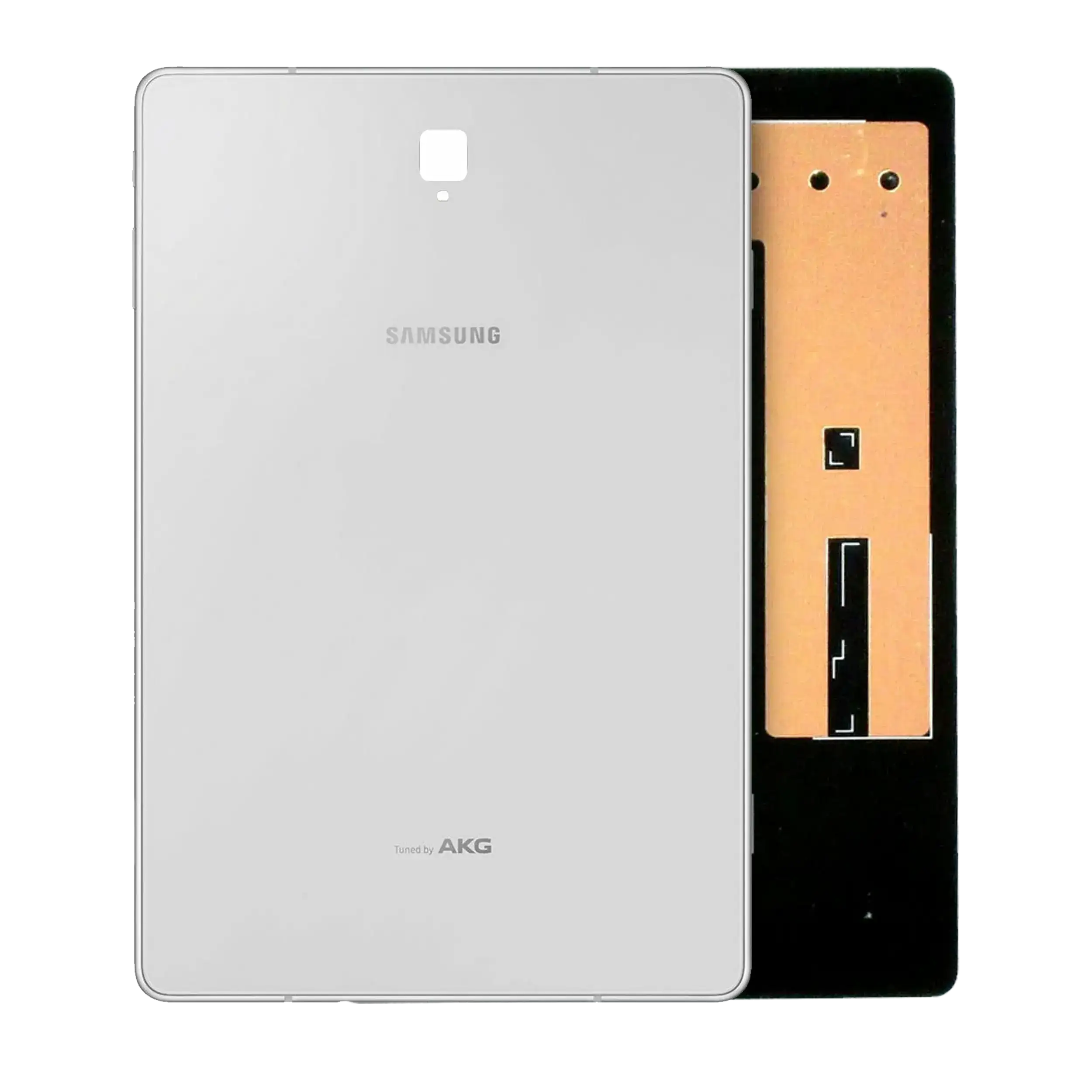 Back Cover Glass Compatible For Samsung Galaxy Tab S5E 10.5" (T720 / T725) (2019) (Silver) (Service Pack)