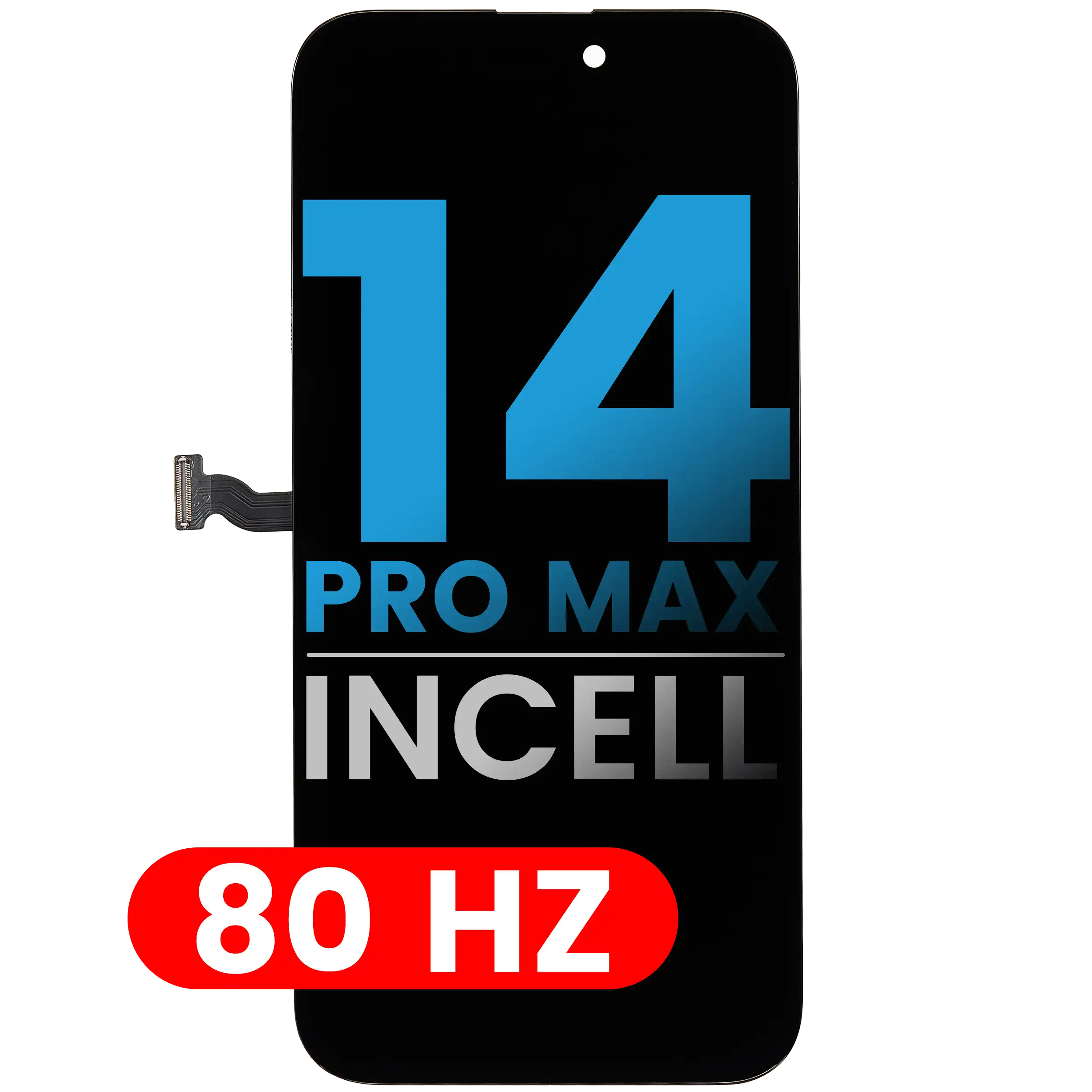 Lcd Assembly Compatible For Iphone 14 Pro Max (Aftermarket: Aq7 / Incell)