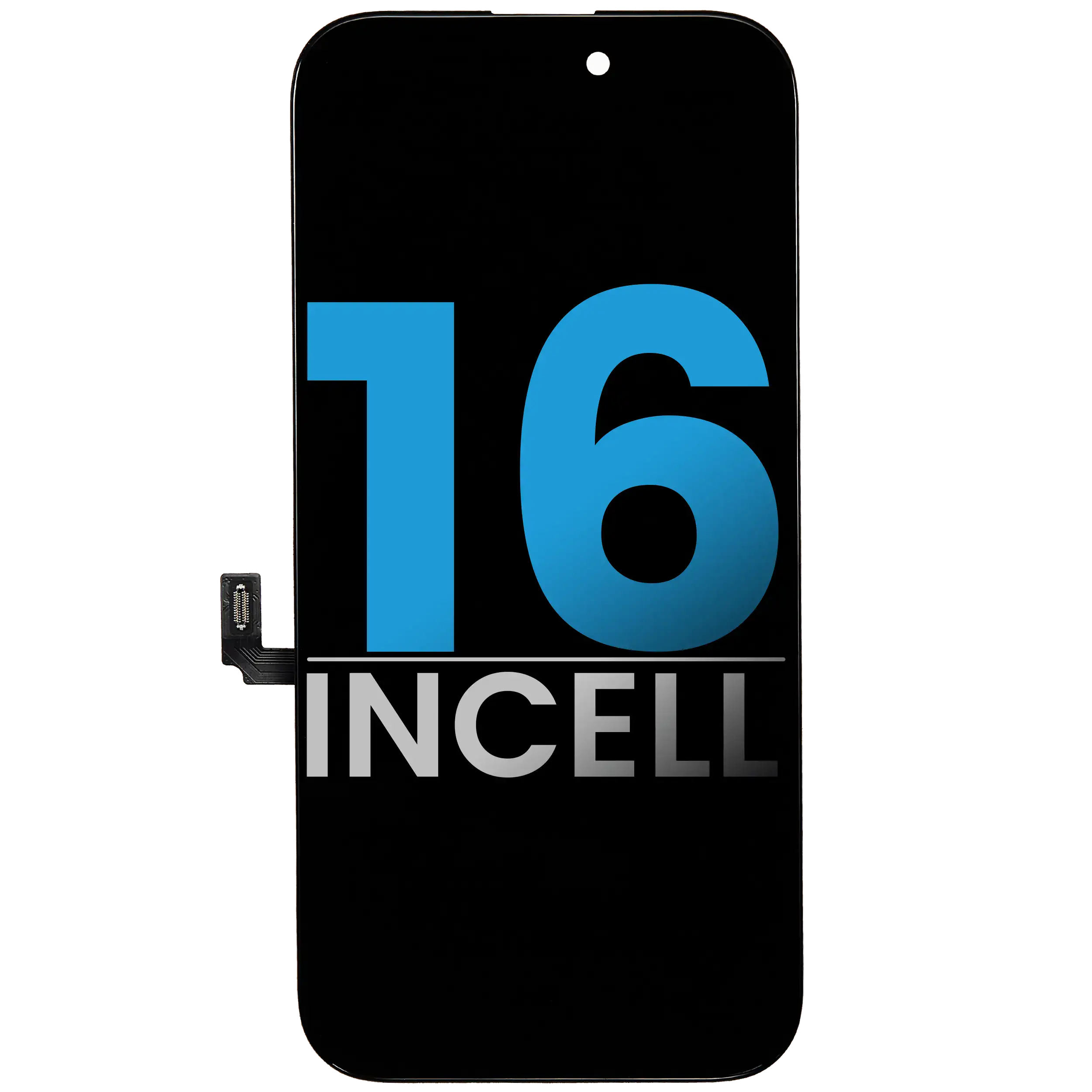 Lcd Assembly Compatible For Iphone 16  (Aftermarket :Aq7 / Incell)