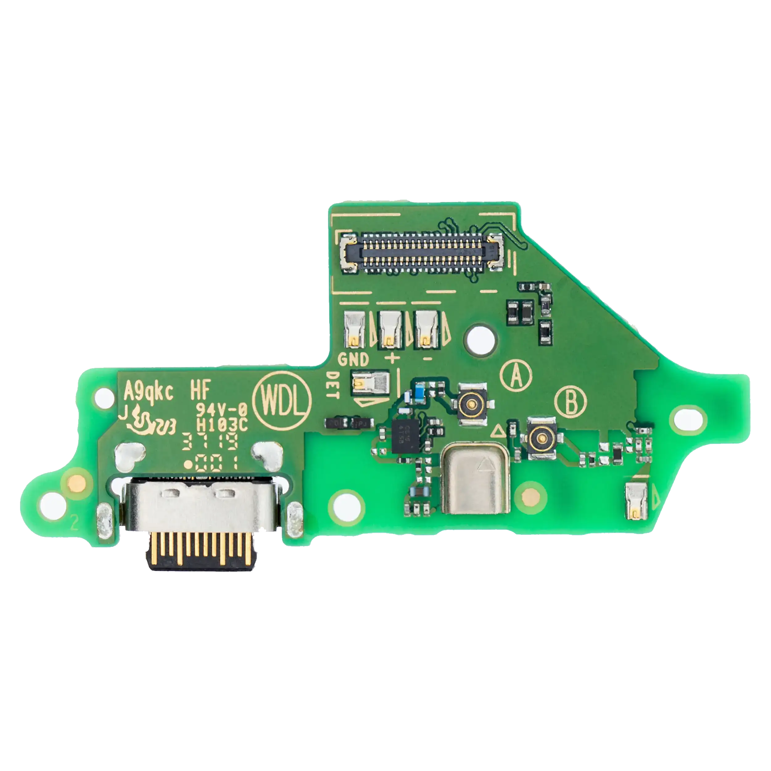 Charging Port With Board Compatible For Motorola One Vision (Xt1970 / 2019) / P50 (Xt1970 / 2019)