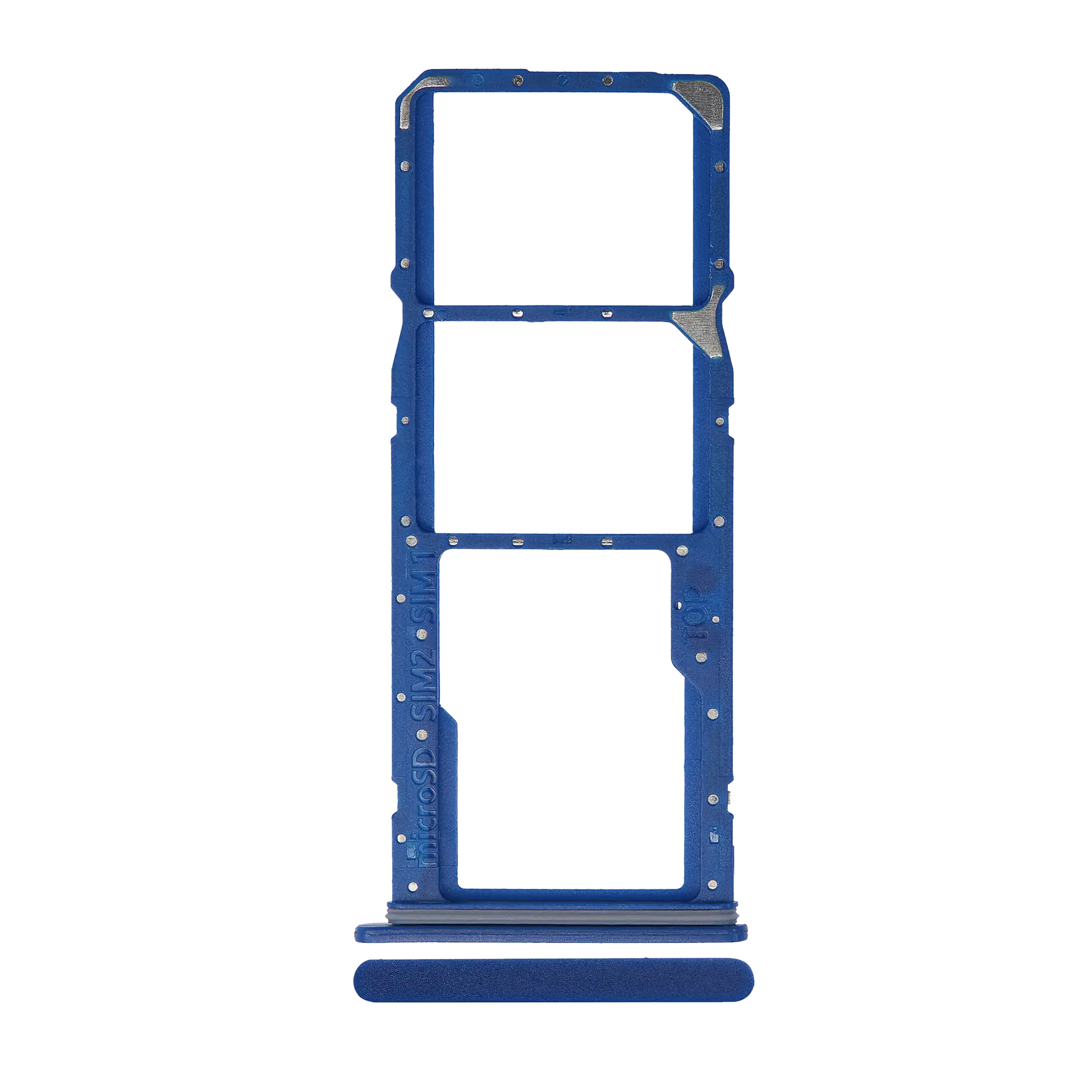 Dual Sim Card Tray Compatible For Samsung Galaxy A03 Core (A032 / 2021) (Blue)