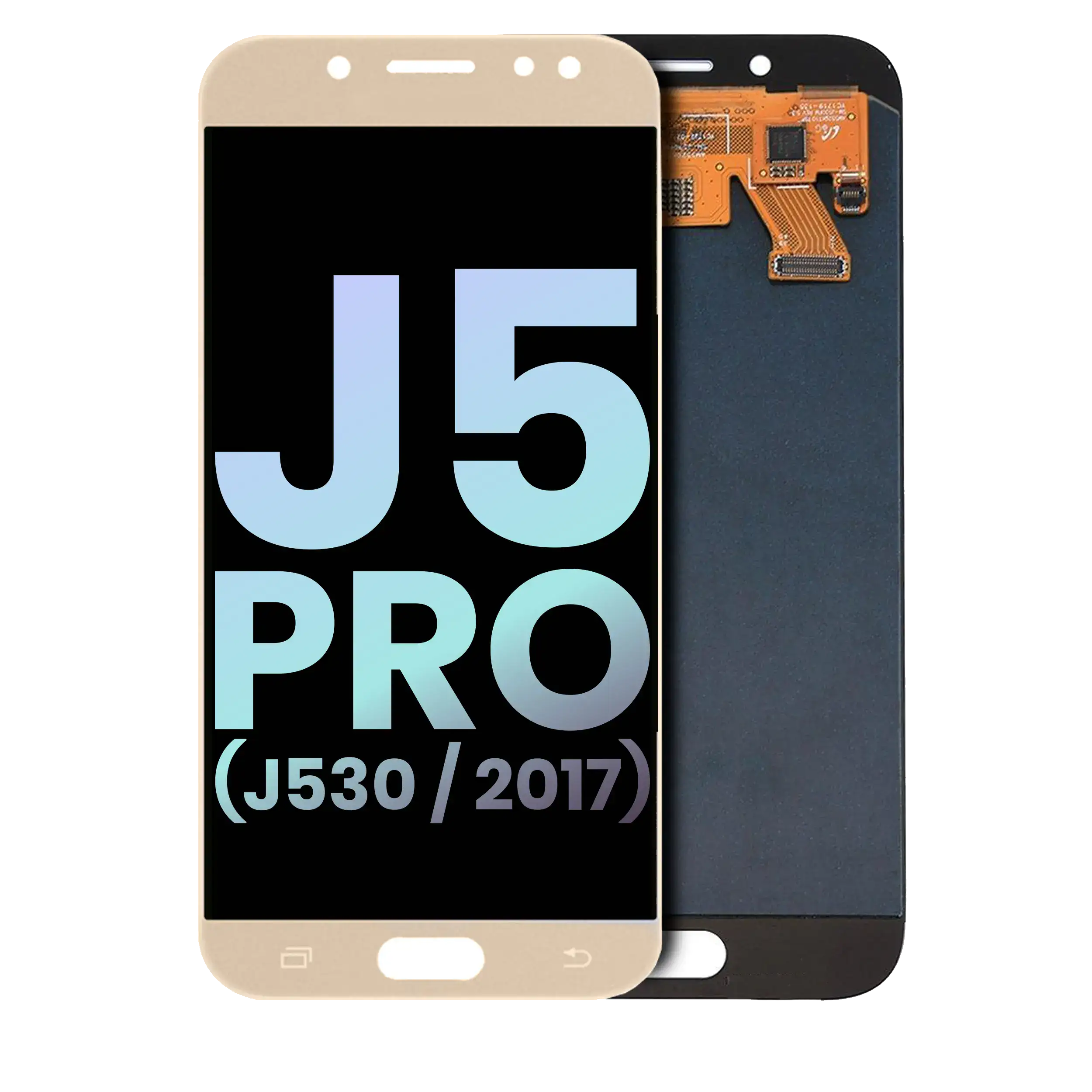 Oled Assembly Without Frame Compatible For Samsung Galaxy J5 Pro (Service Pack) (J530 / 2017) (Gold)