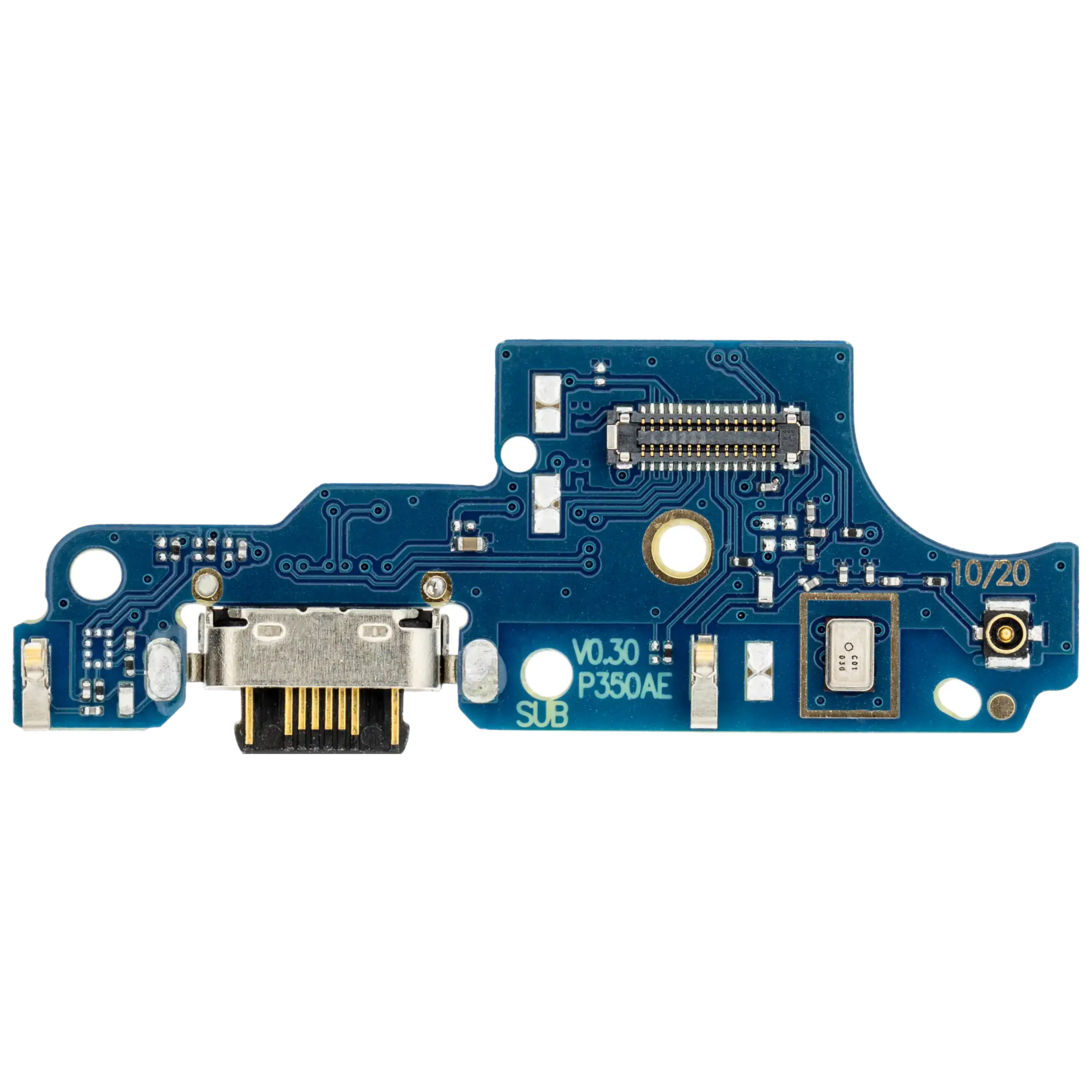 Charging Port With Board Compatible For Motorola Moto G10 (Xt2127-2 / 2021)