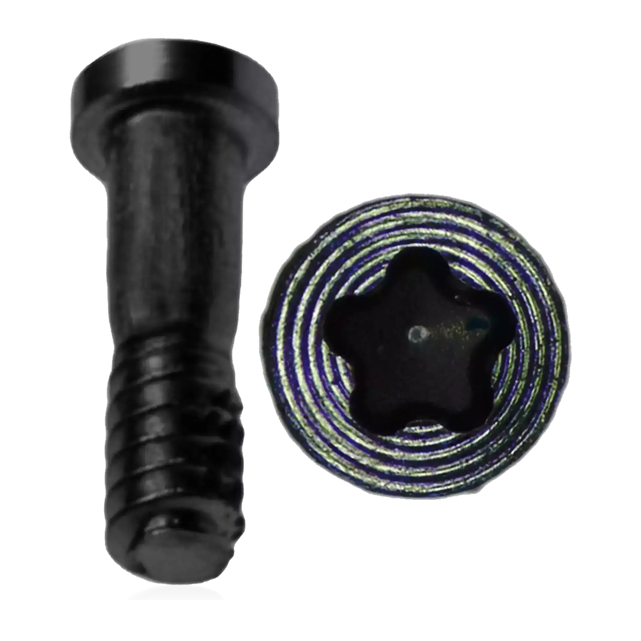 Bottom Screws Compatible For Iphone 5 (Black) (100 Pack)
