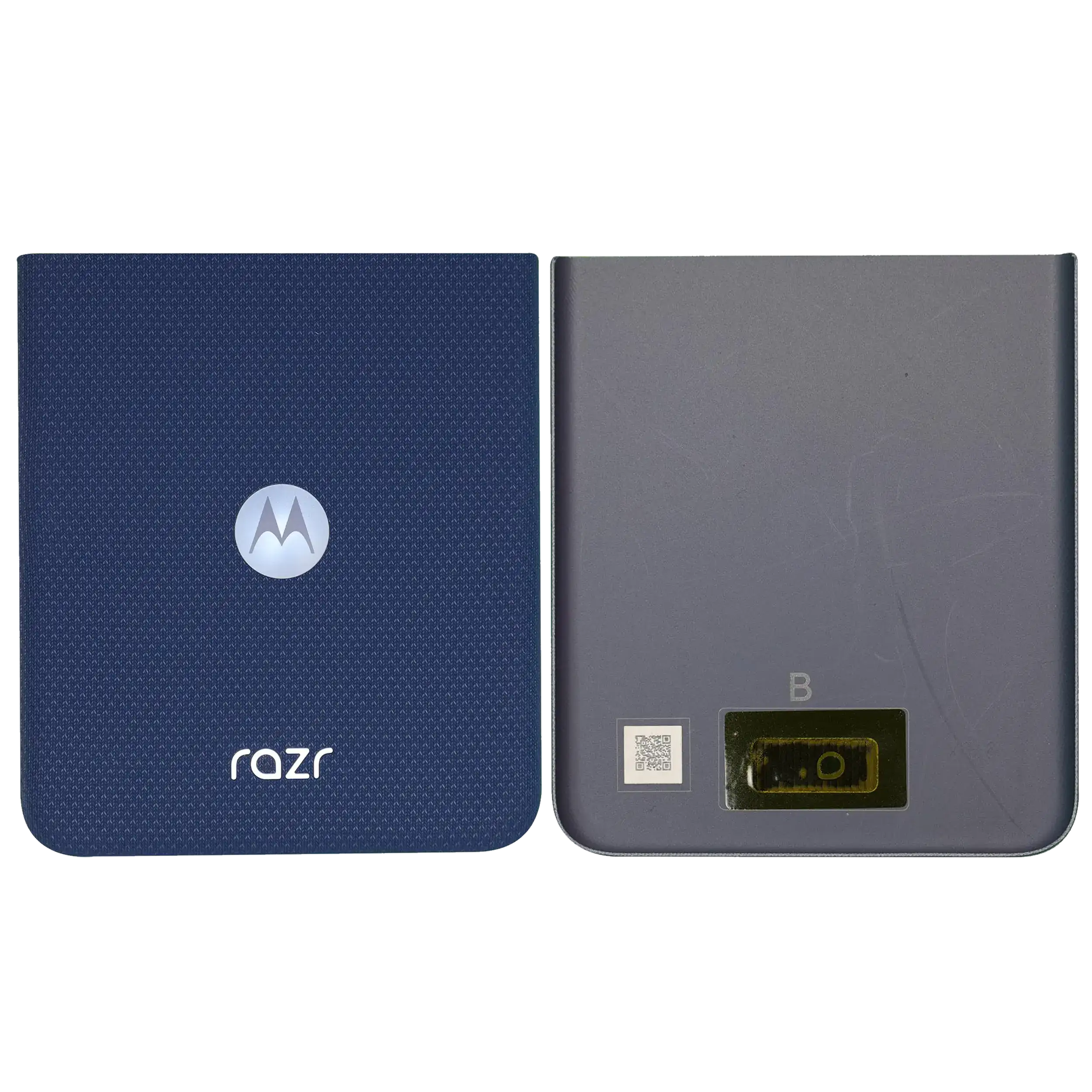 Base Back Cover Glass Compatible For Motorola Razr / Razr 60 (Xt2553 / 2025) (Official - Not Aftermarket)(Gibraltar Sea)