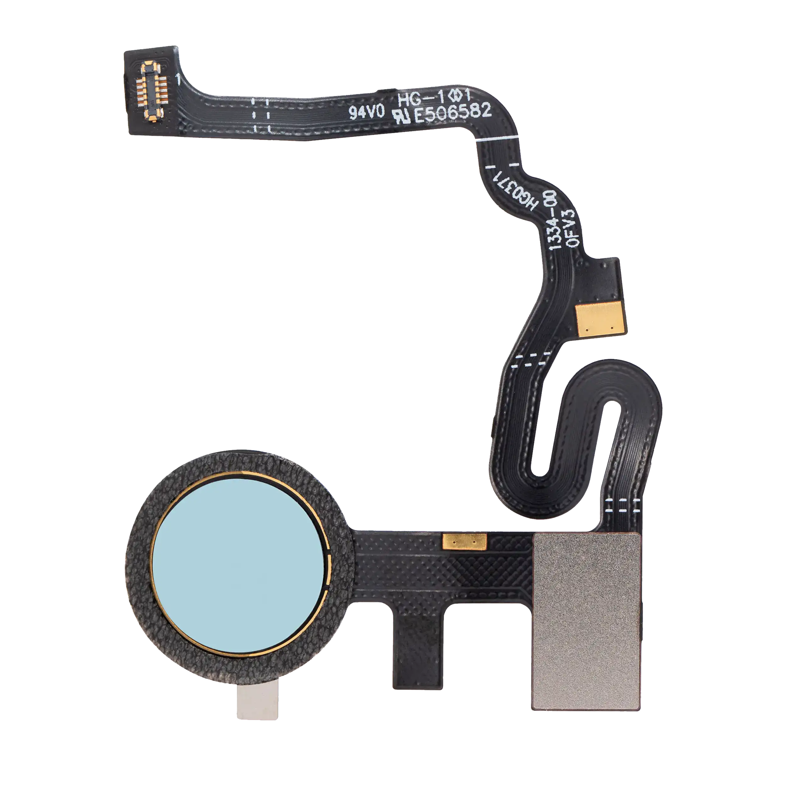 Fingerprint Reader With Flex Cable Compatible For Google Pixel 4A / 4A 5G (Barely Blue)