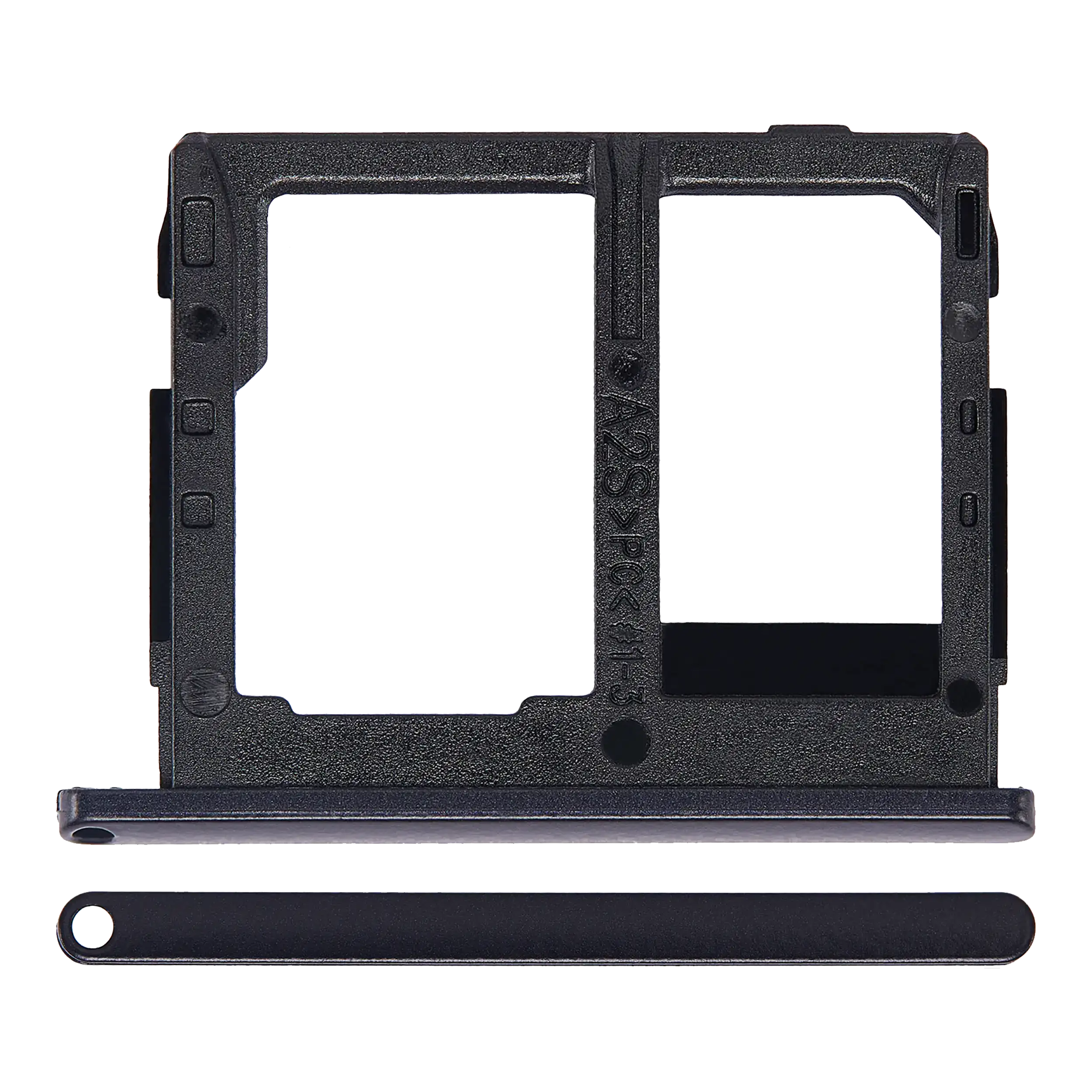 Sim Card Tray Compatible For Samsung Galaxy Tab A 8.0" (2017) (T385 / T387) (Cellular Version) (Black)