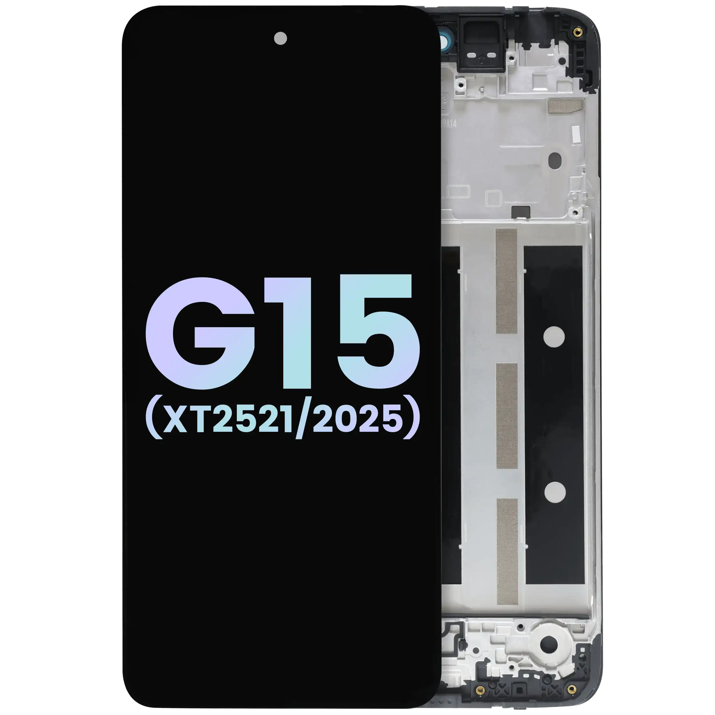 LCD Assembly With Frame For Motorola Moto G15 (XT2521 /2025) (Genuine OEM) (All Colors)