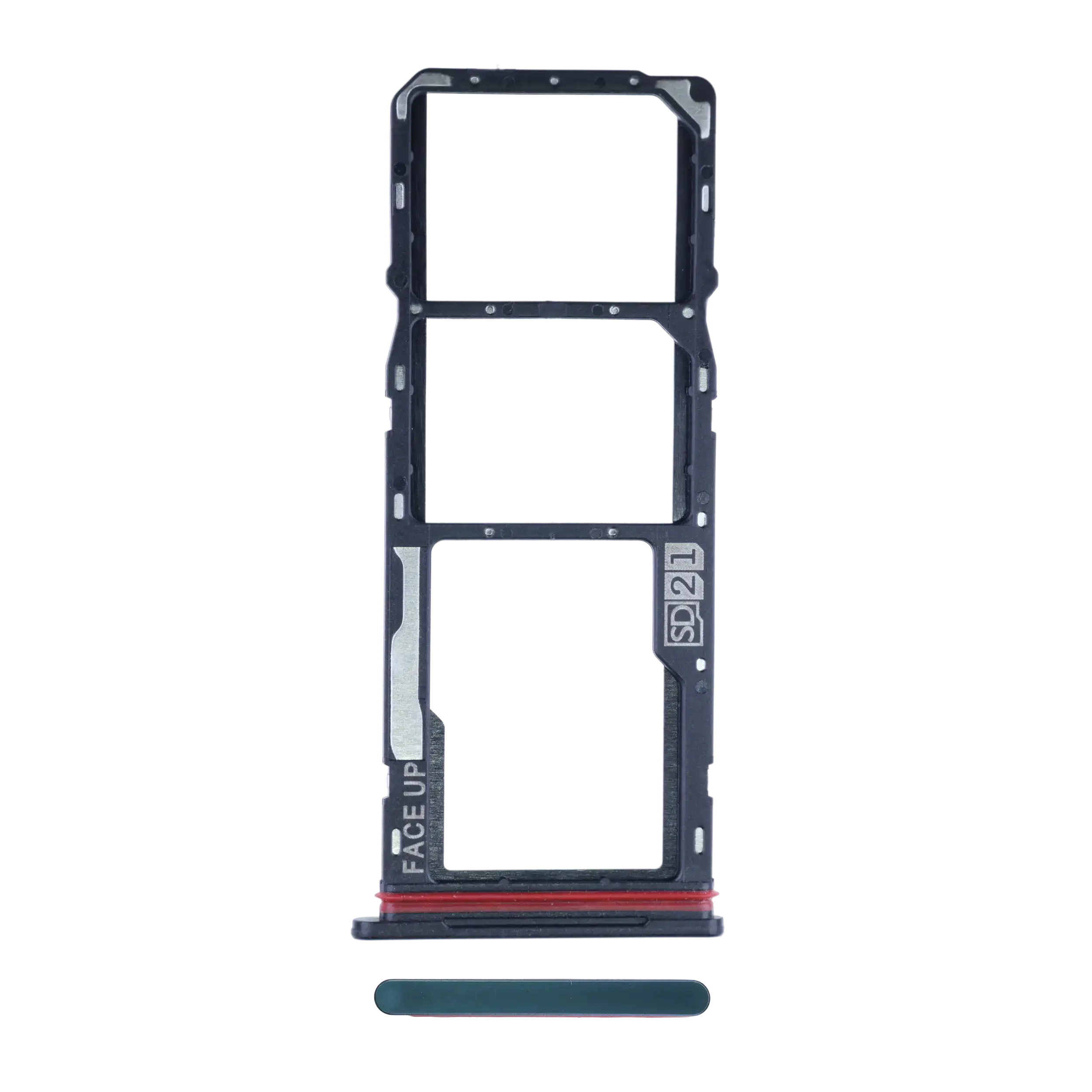 Dual Sim Card Tray For Motorola Moto G15  (XT2521 /2025) (Genuine OEM) (Glacier Blue)