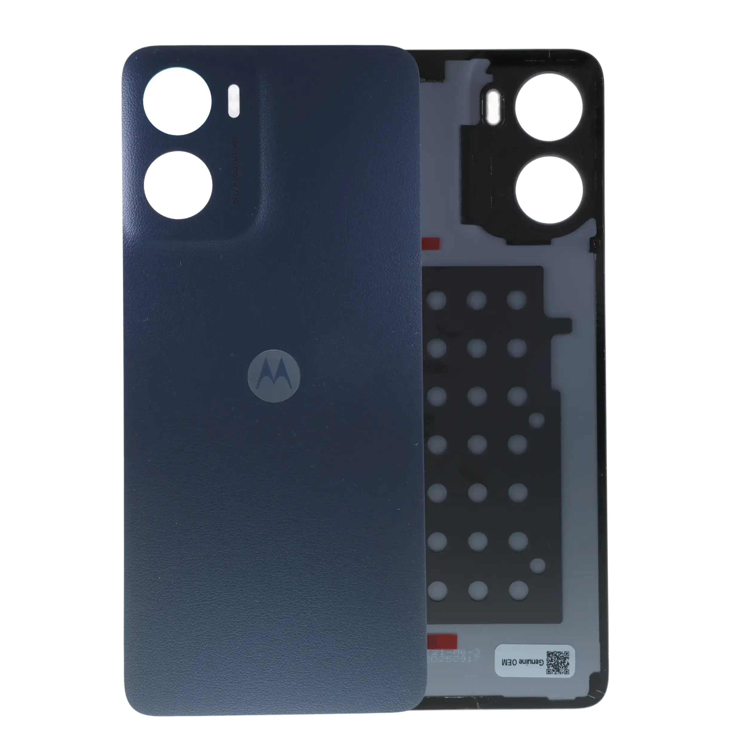Back Cover Glass For Motorola Moto G05 (XT2523 /2025) (Genuine OEM) (Denim Blue)