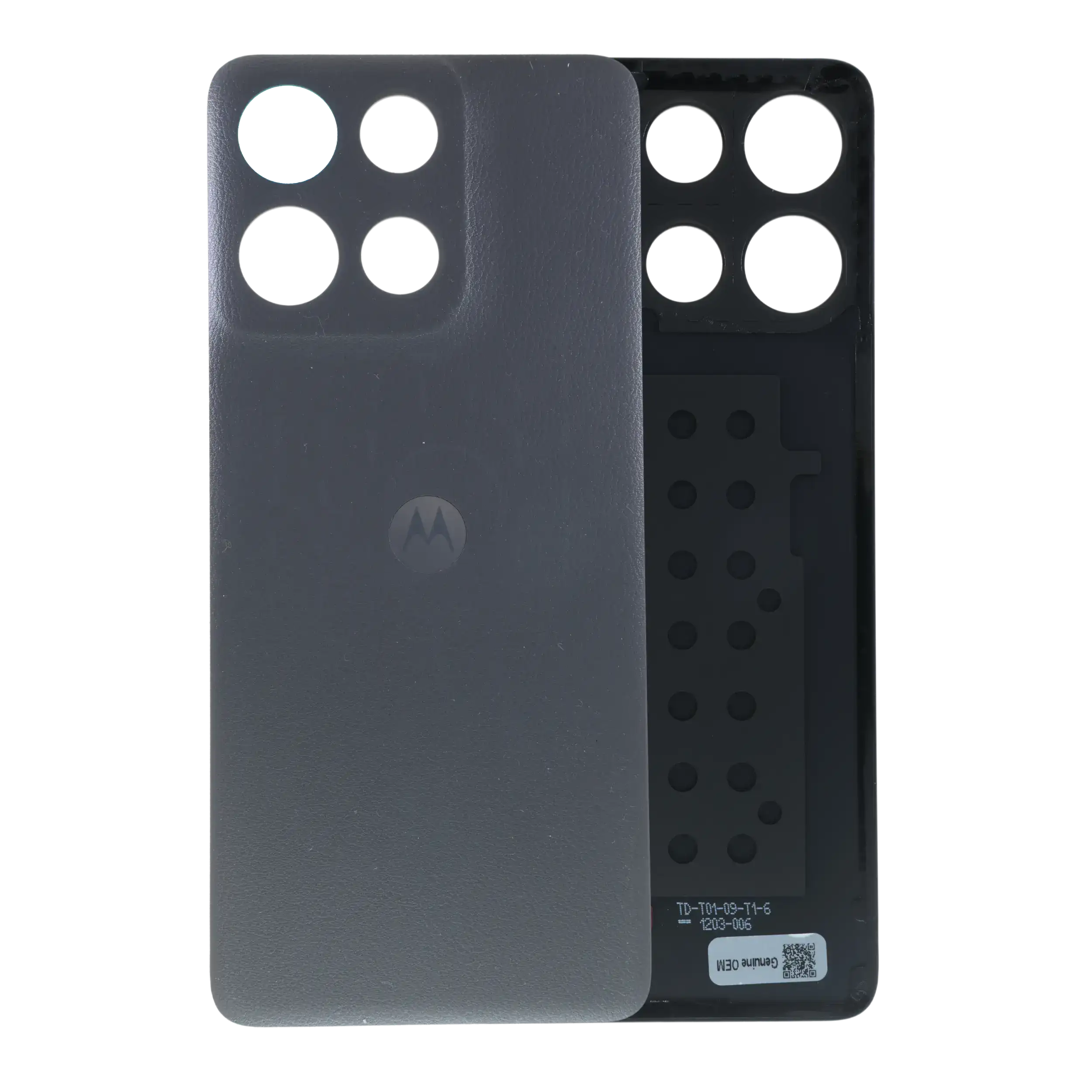 Back Cover Glass For Motorola Moto G15 Power (XT2521-5 /2025) (Genuine OEM) (Gravity Grey)