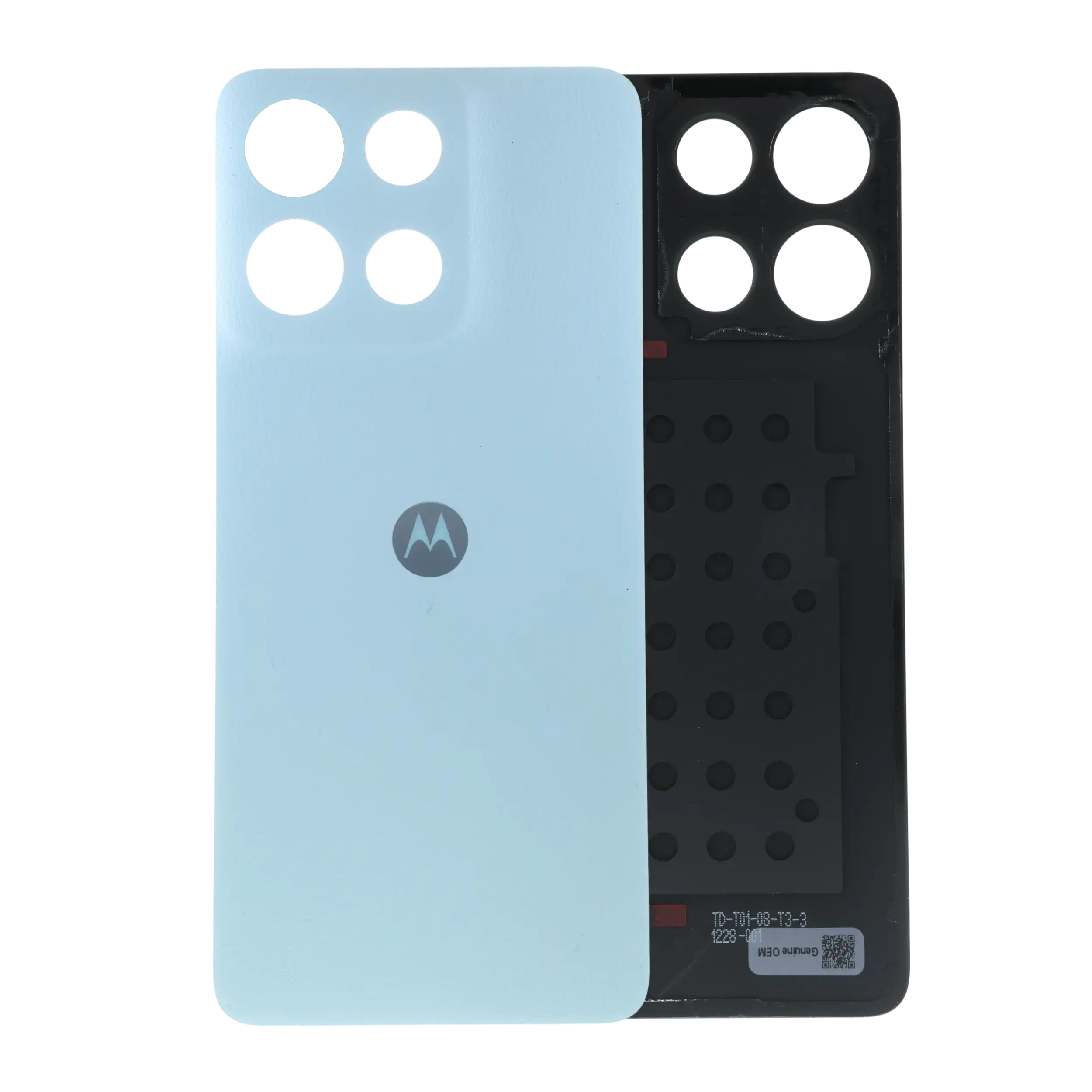 Back Cover Glass For Motorola Moto G15 (XT2521 /2025) (Genuine OEM) (Sea Blue)