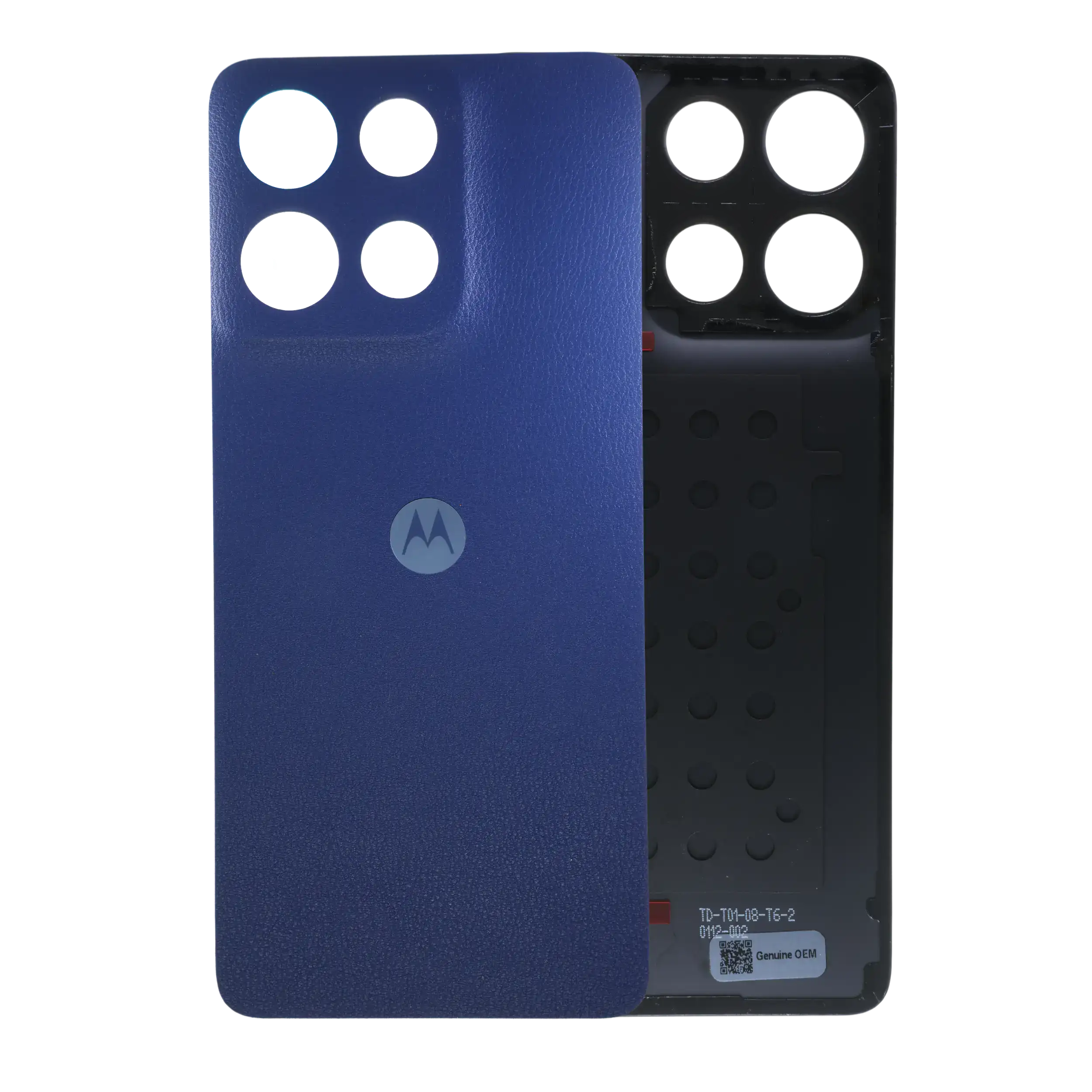 Back Cover Glass For Motorola Moto G15 (XT2521 /2025) (Genuine OEM) (Glacier Blue)