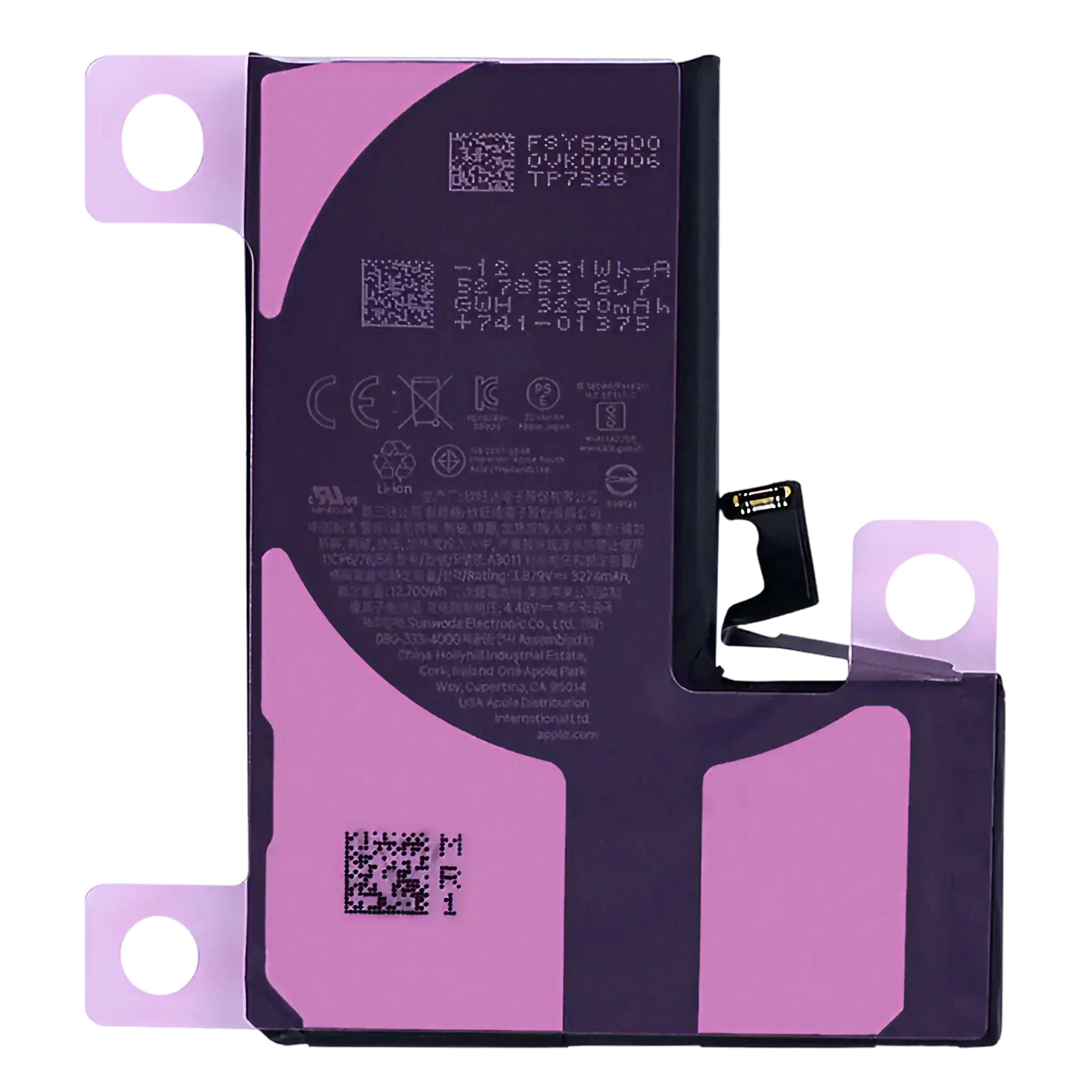 Replacement Battery For iPhone 15 Pro (Genuine OEM) - USA