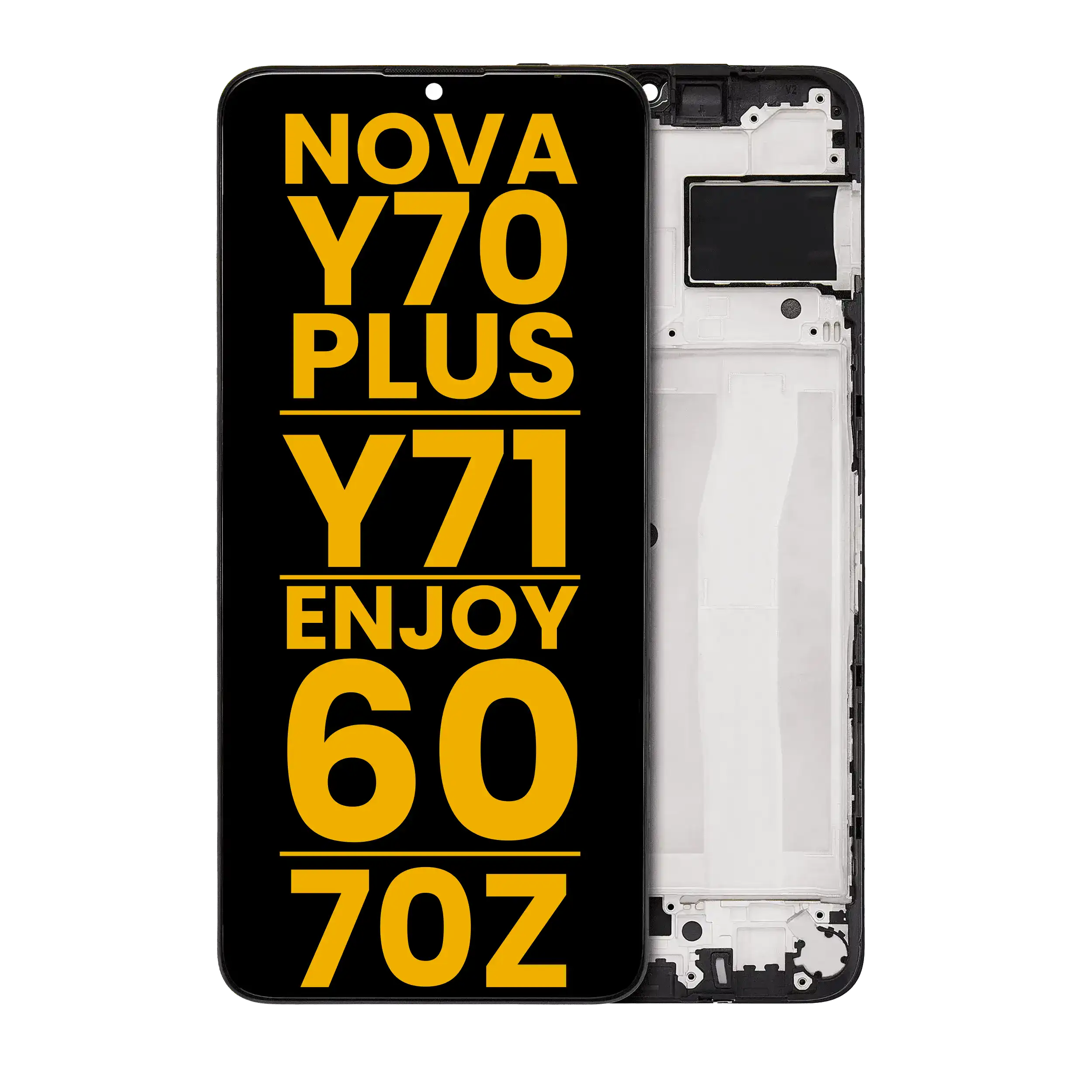 LCD Assembly With Frame ForHuawei Nova Y70 Plus / Enjoy 60 / Enjoy