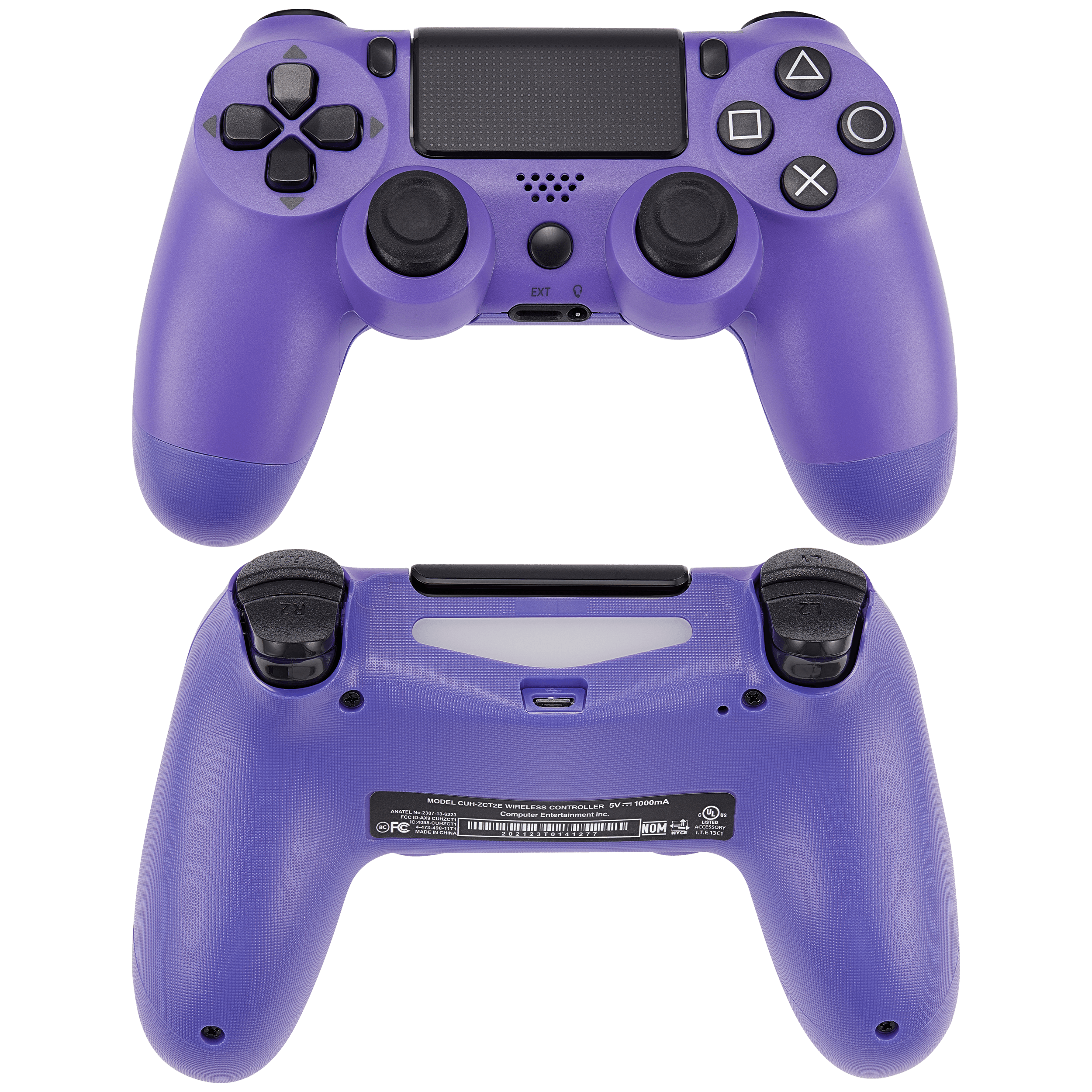 DoubleShock 4 Wired Controller For Playstation 4 (Electric Purple