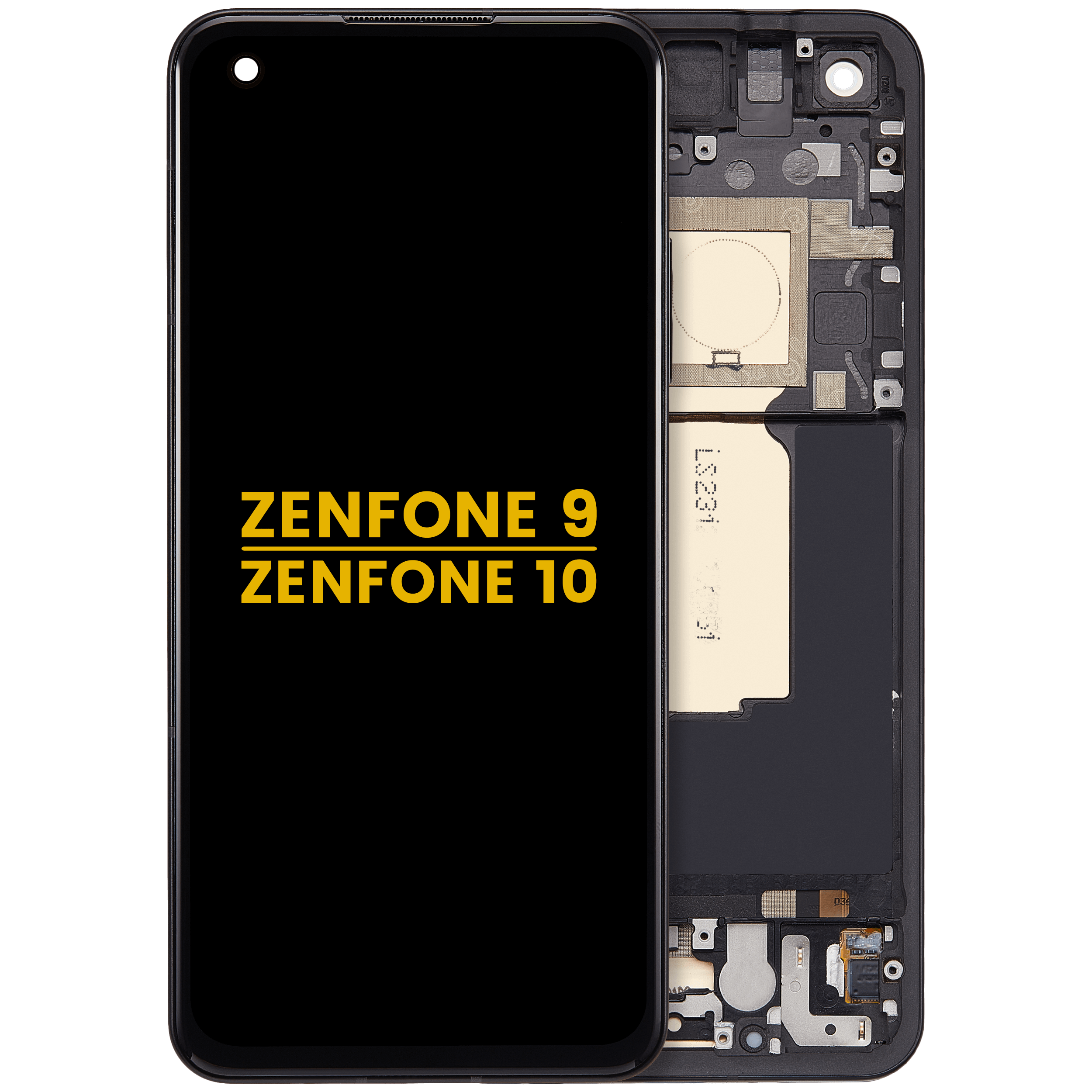 LCD Assembly with Frame For Asus ZenFone 10 (Refurbished) - USA