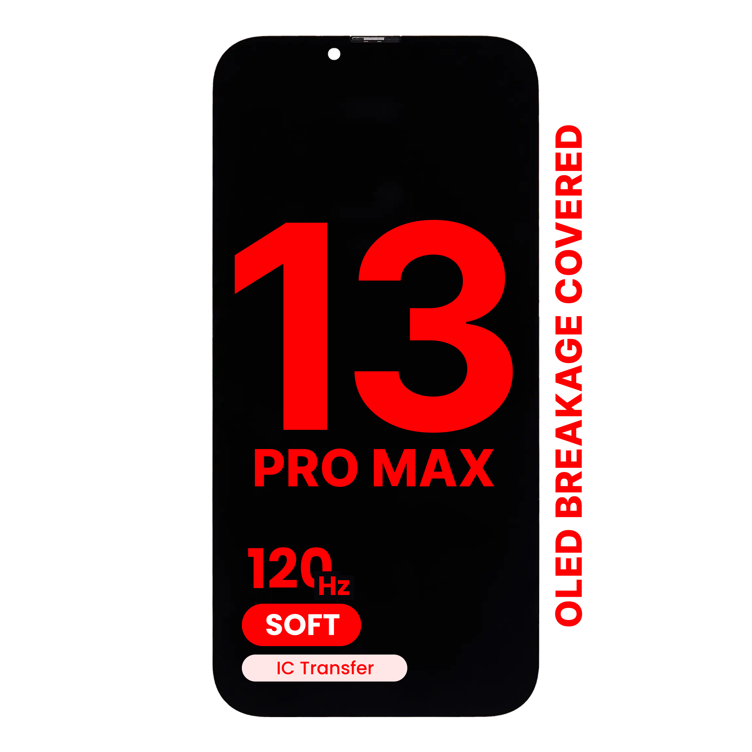OLED Assembly For iPhone 13 Pro Max (Aftermarket Pro: XO7 Soft) - USA
