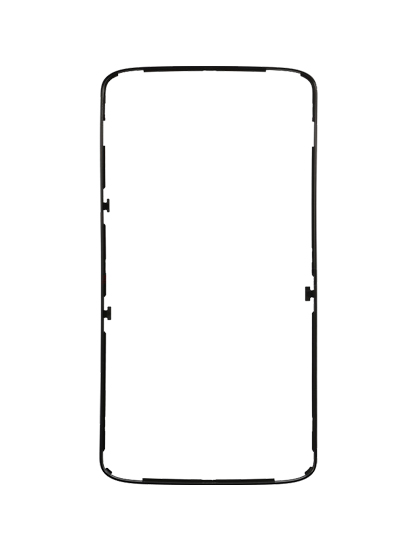 Front Frame Bezel Compatible For Motorola Droid Turbo 2 (Xt1585 / Xt1580 / Xt1581 / 2015) (Black)
