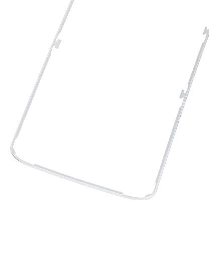 Front Frame Bezel Compatible For Motorola Droid Turbo 2 (Xt1585 / Xt1580 / Xt1581 / 2015) (White)