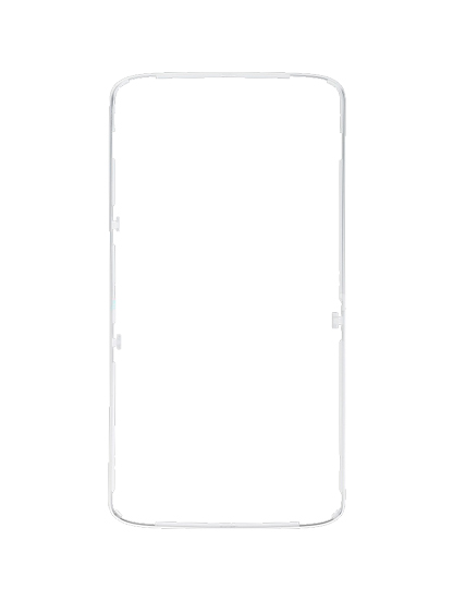 Front Frame Bezel Compatible For Motorola Droid Turbo 2 (Xt1585 / Xt1580 / Xt1581 / 2015) (White)