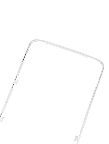 Front Frame Bezel Compatible For Motorola Droid Turbo 2 (Xt1585 / Xt1580 / Xt1581 / 2015) (White)