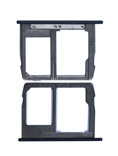 Sim Card Tray Compatible For Motorola Moto G5S Plus (Xt1806 / 2017) (Gray) (Single Card Version)