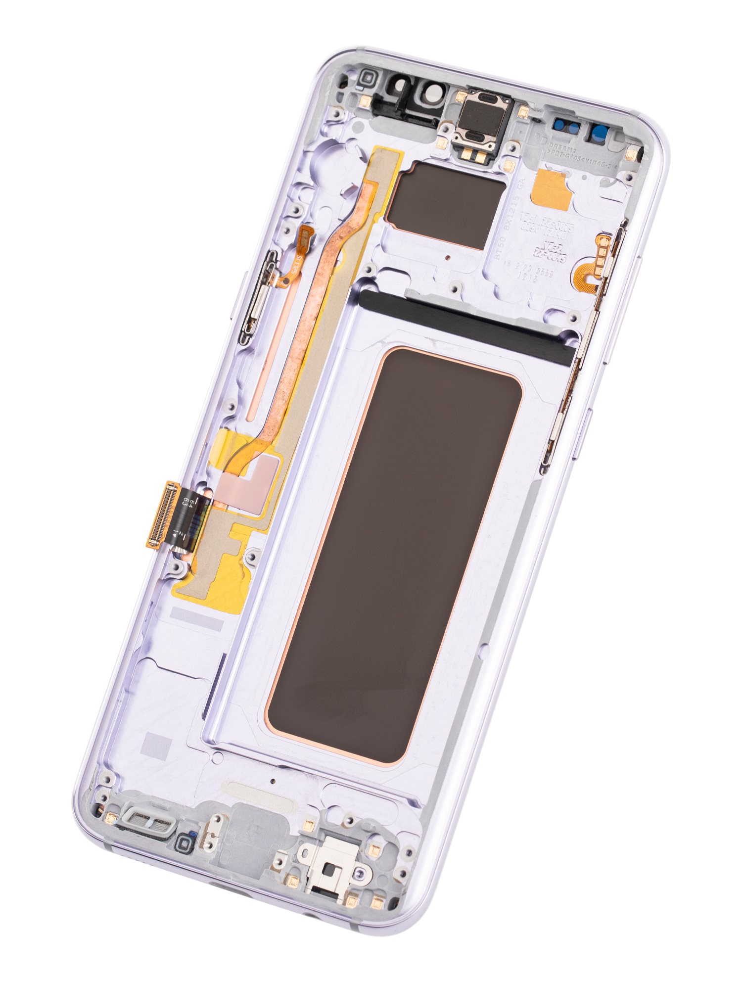 Oled Assembly With Frame Compatible For Samsung Galaxy S8 Plus (Aftermarket Plus) (Orchid Gray)