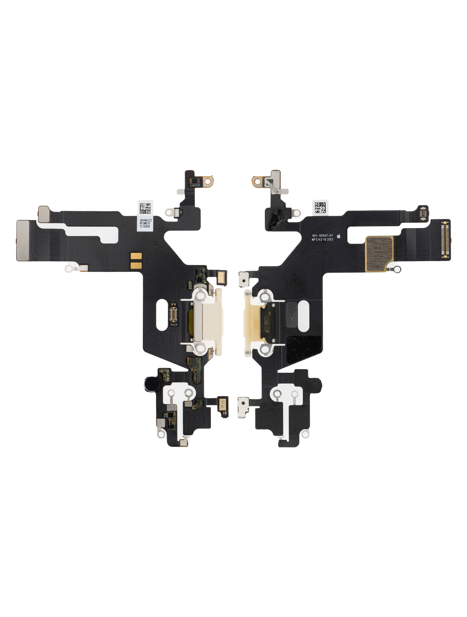 Charging Port Flex Cable Compatible For Iphone 11 (Premium) (White)