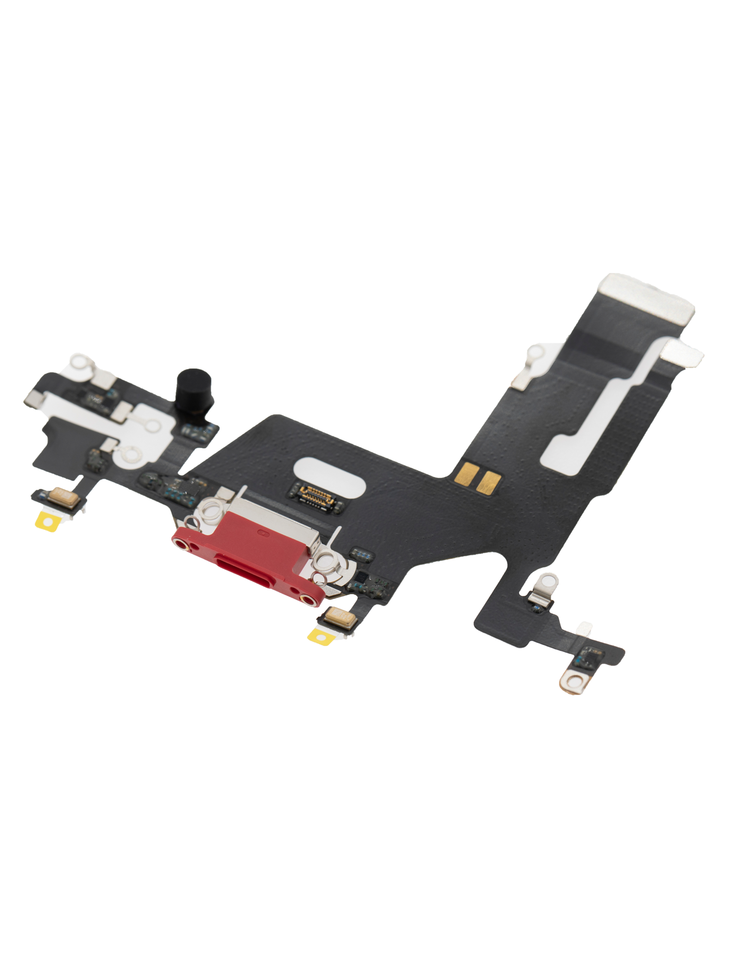 Charging Port Flex Cable Compatible For Iphone 11 (Premium) (Red)