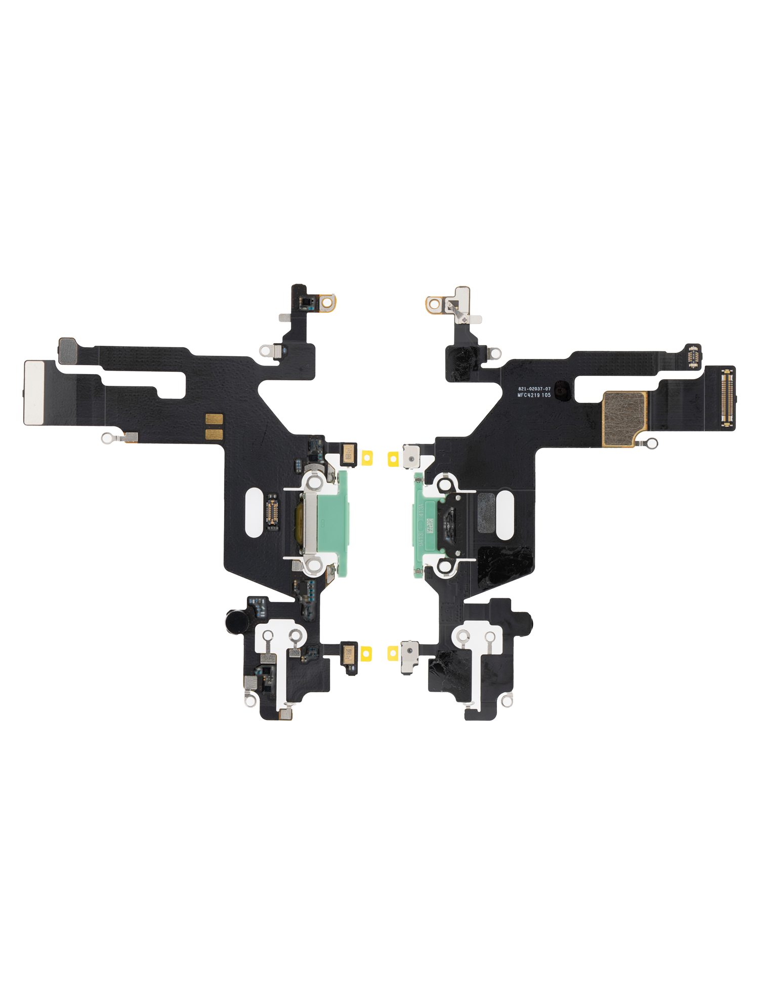 Charging Port Flex Cable Compatible For Iphone 11 (Premium) (Green)