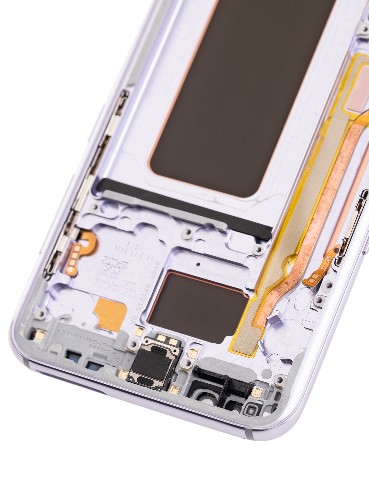 Oled Assembly With Frame Compatible For Samsung Galaxy S8 Plus (Aftermarket Plus) (Orchid Gray)